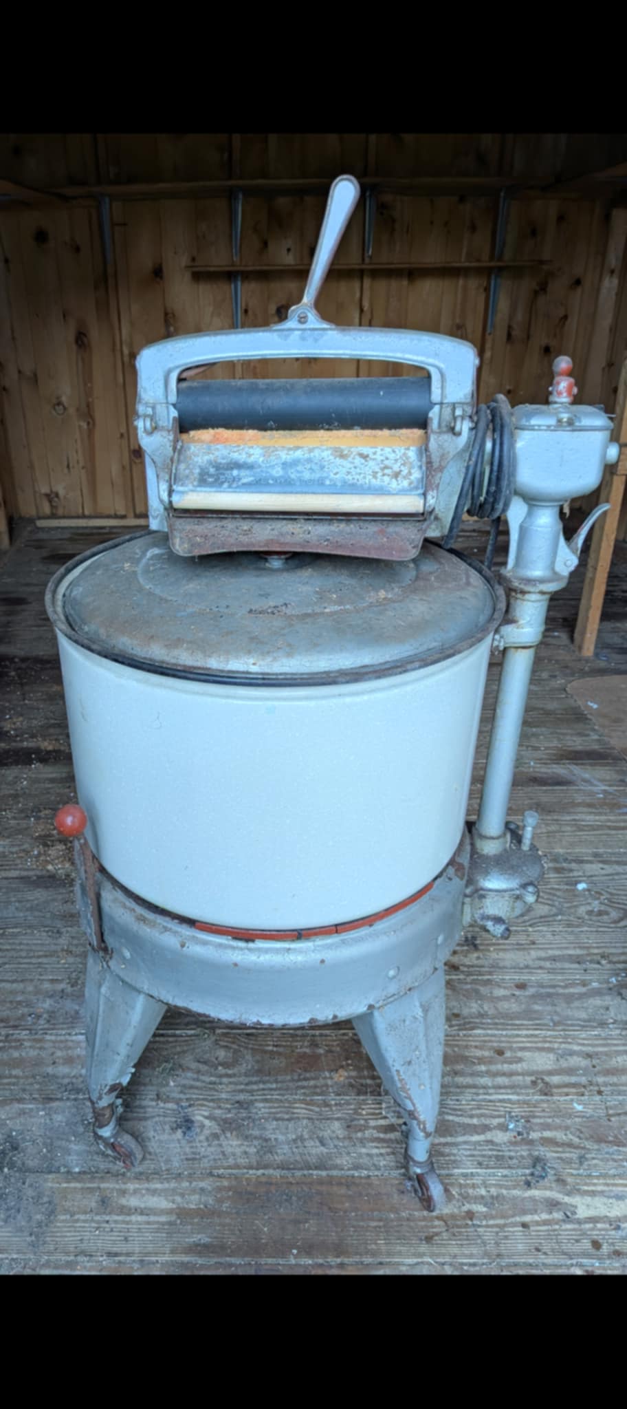 antique washing machine, early 1900s I think!