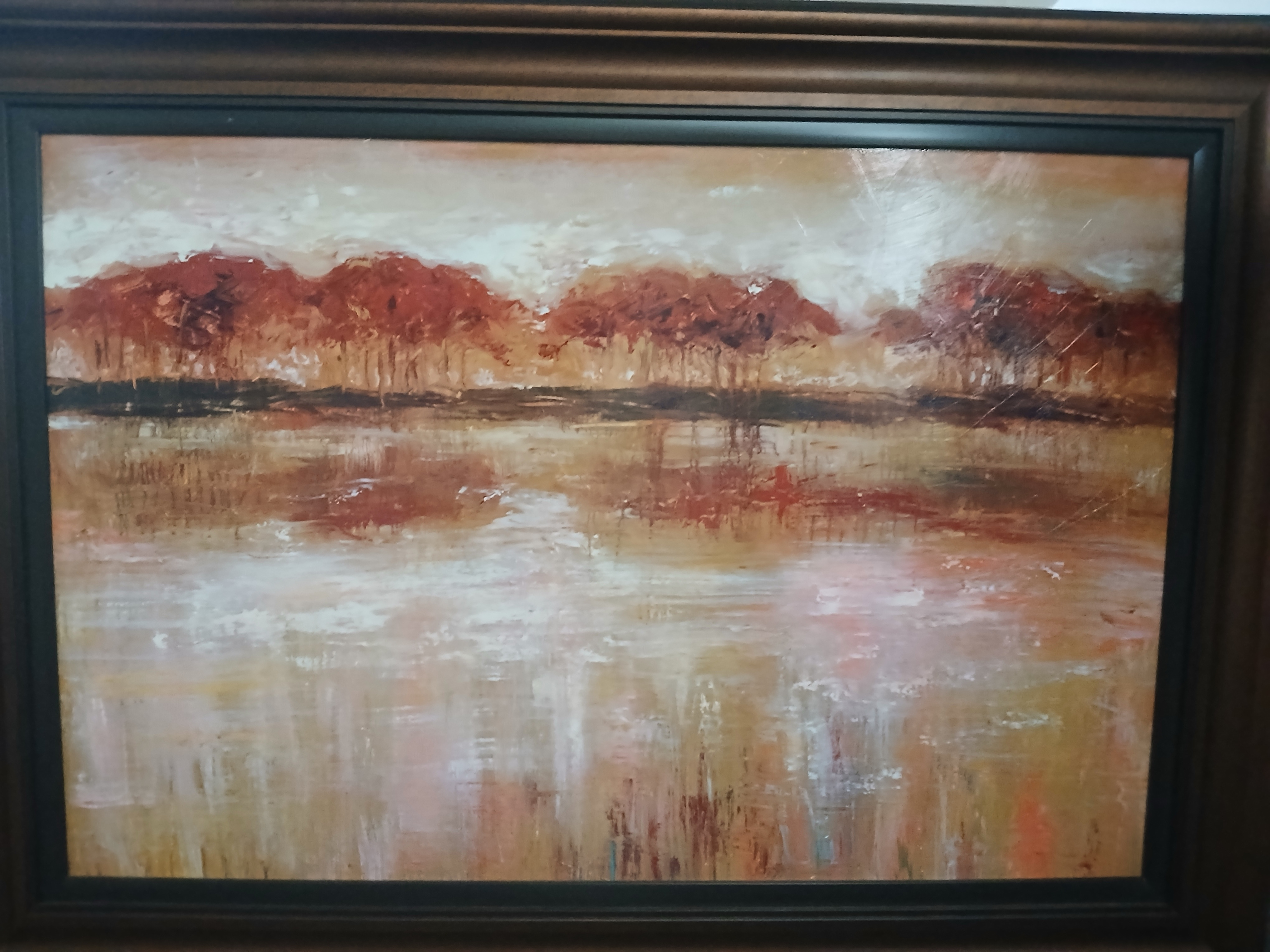 Painting of a Pond — appraisal value $125 - $250