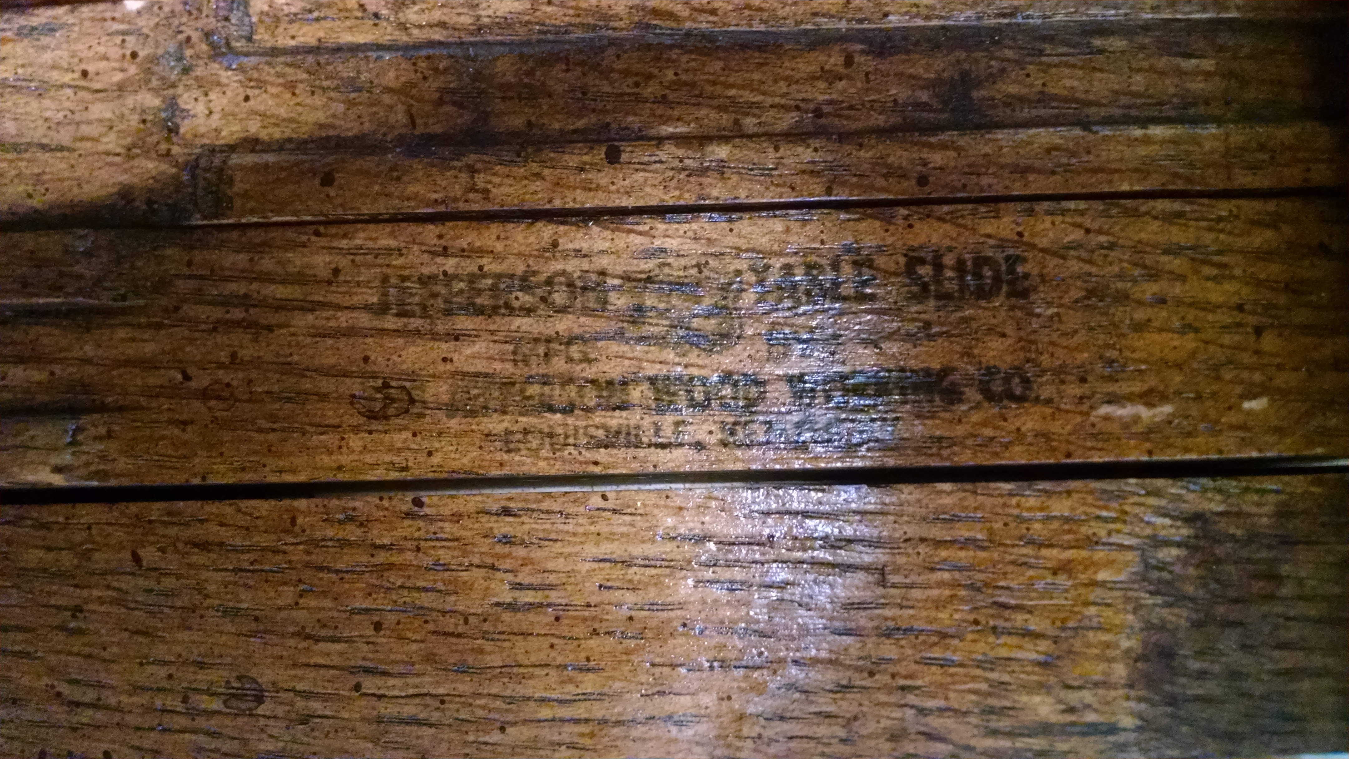 Jefferson slider table InstAppraisal