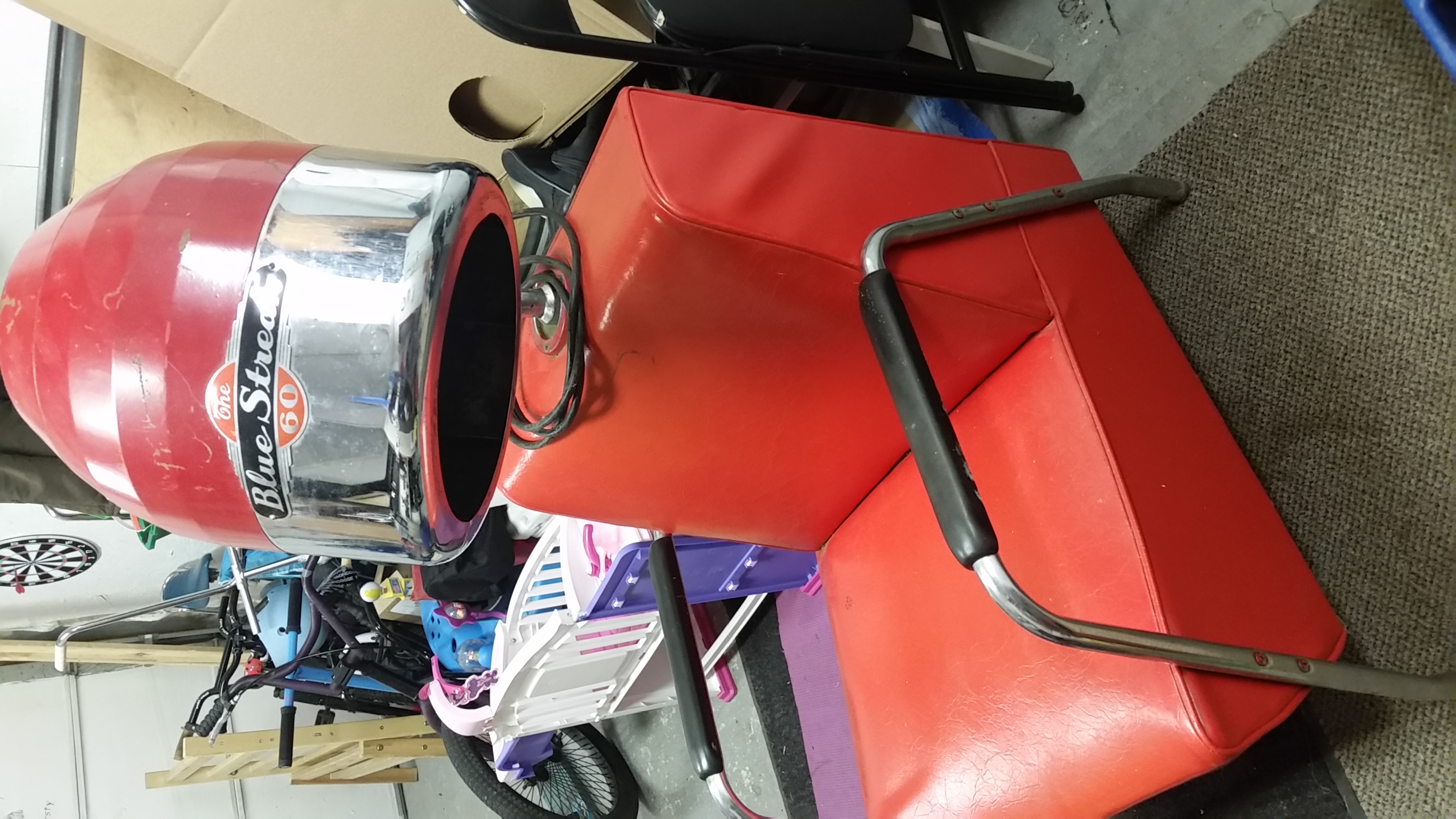 Blue streak model 60.. Hood dryer with chair no 60-3903 — appraisal value 