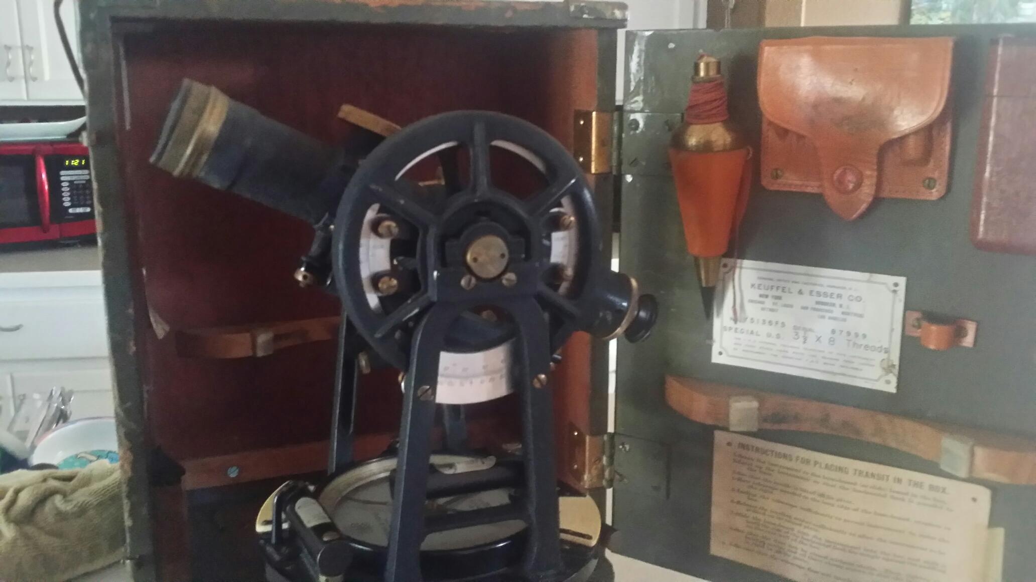 Antique Surevy Equipment