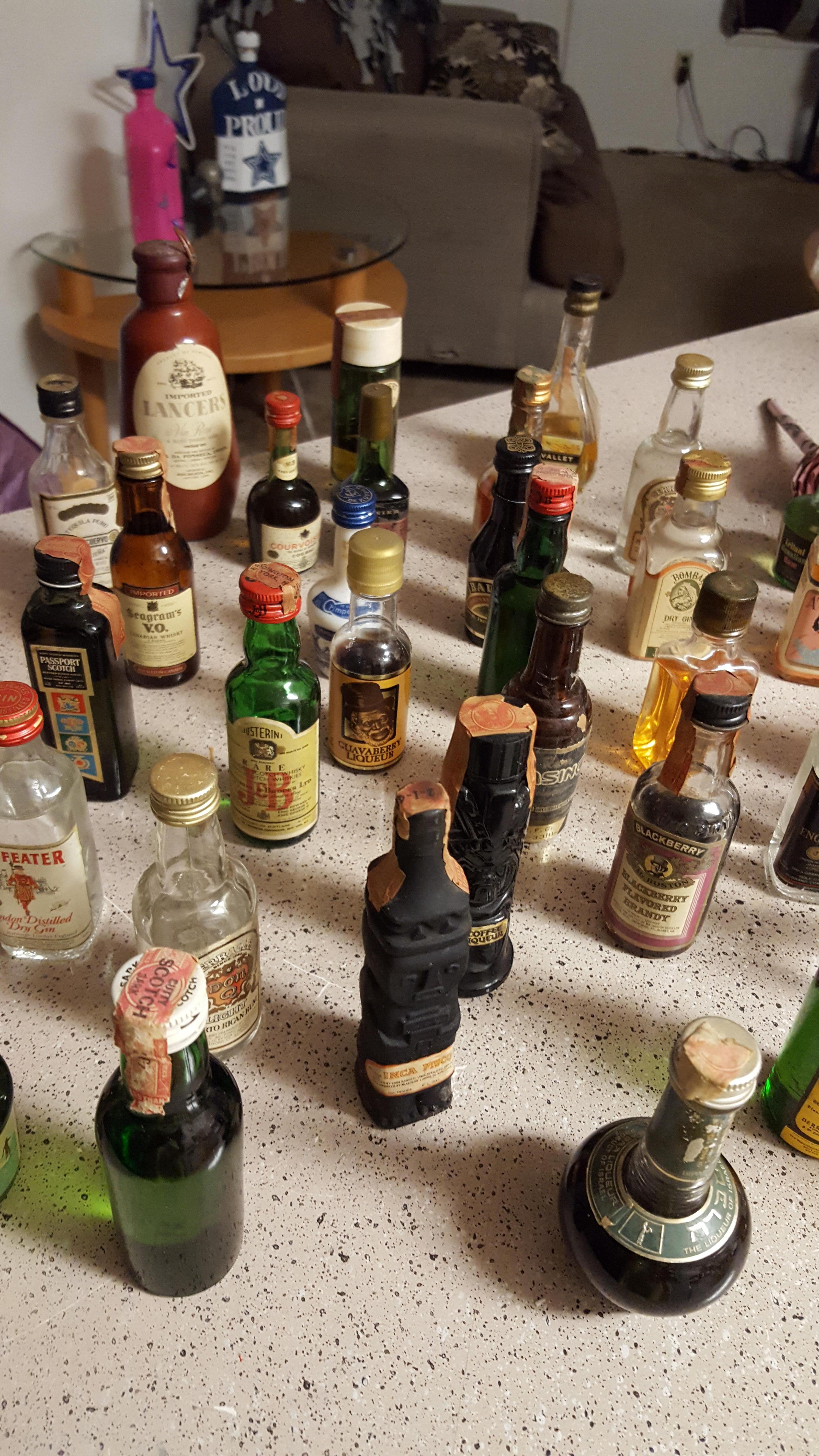 Mini Liquor Bottles InstAppraisal