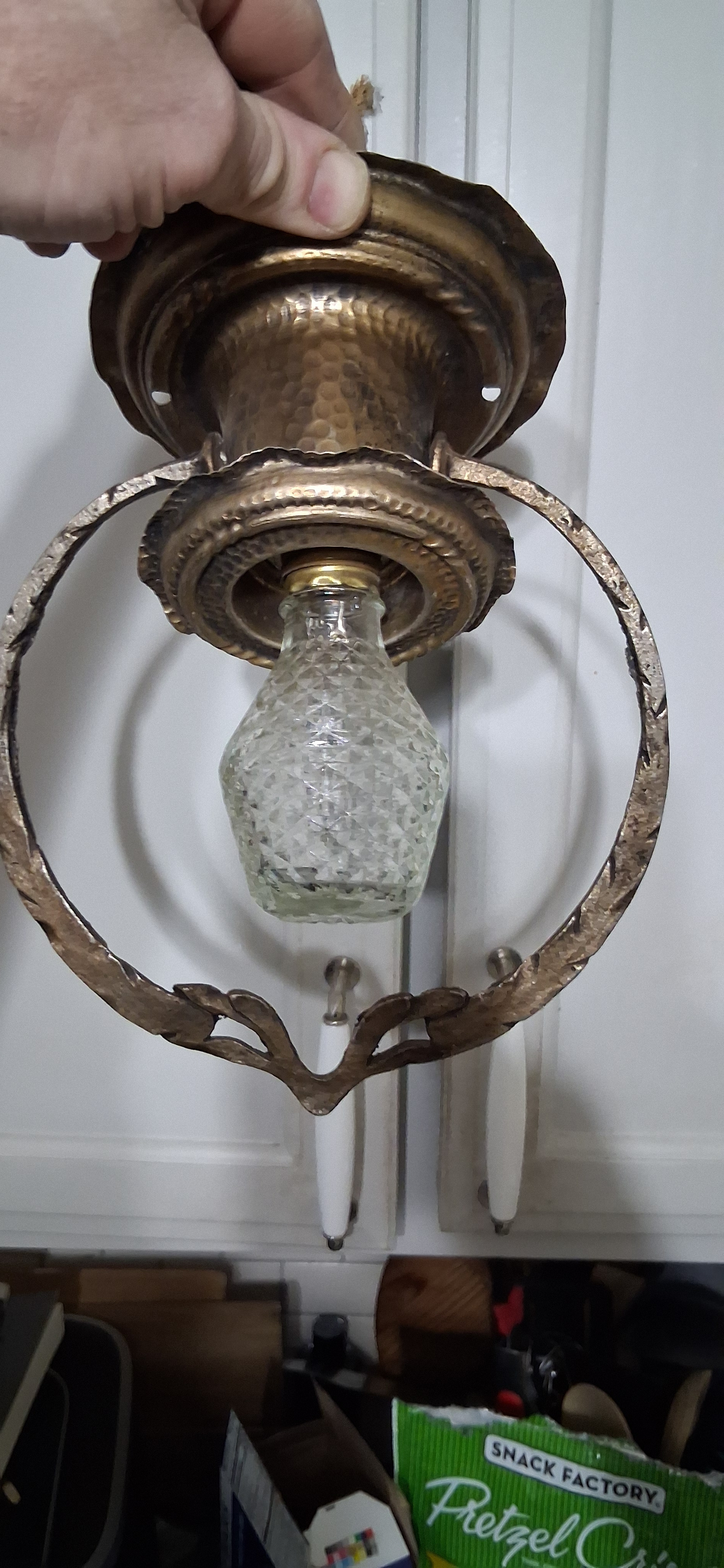 Virden Bare Bulb Fixture — appraisal value $200 - $300