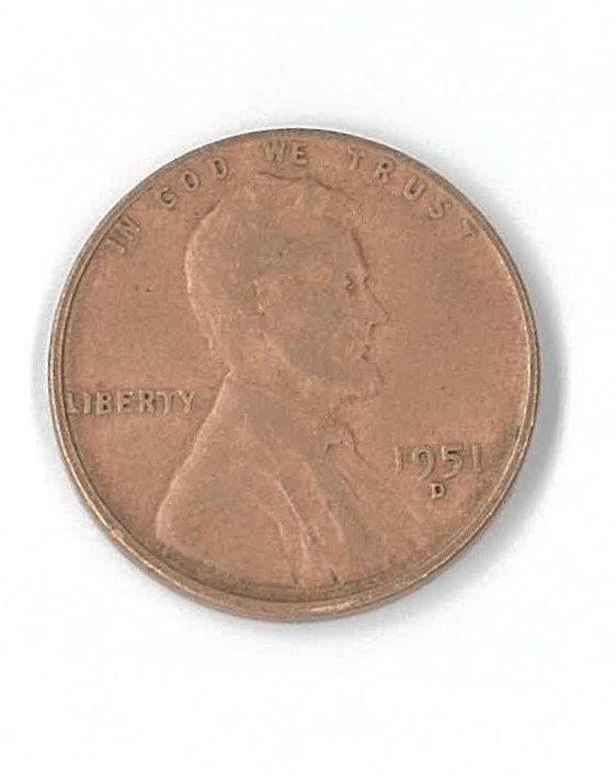 1951 D Wheatback penny