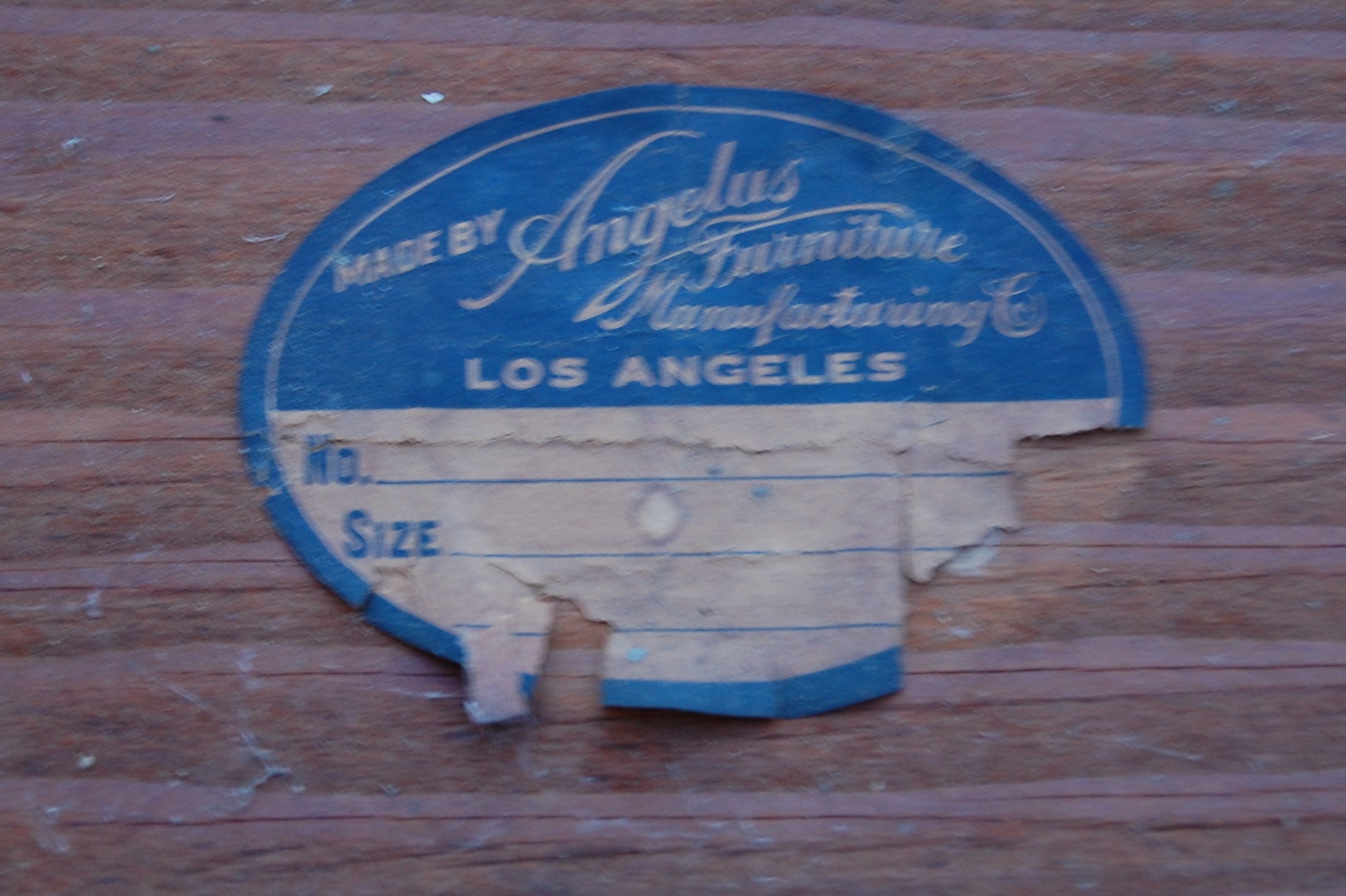 Very Distressed Antique Chairs Made By Angelus Furniture Mfg Co