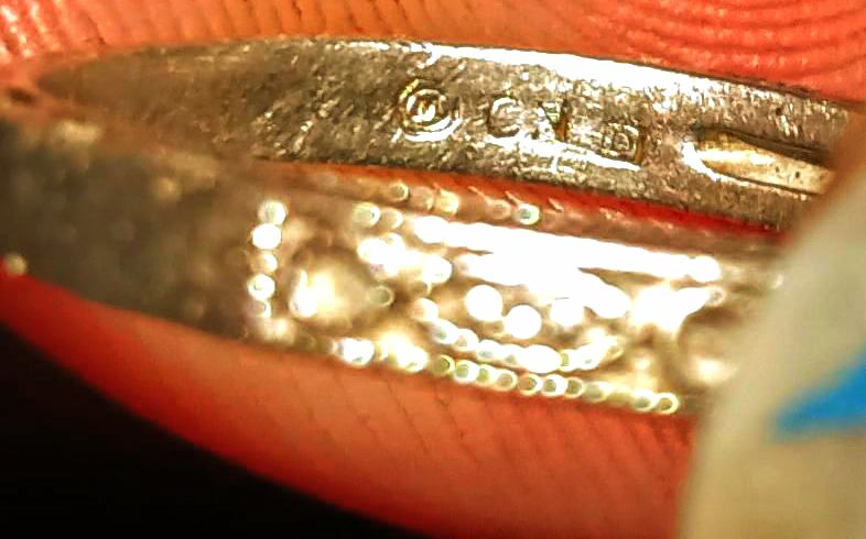 Vintage Filigree Ring by C.G.D. — appraisal value $300 - $500