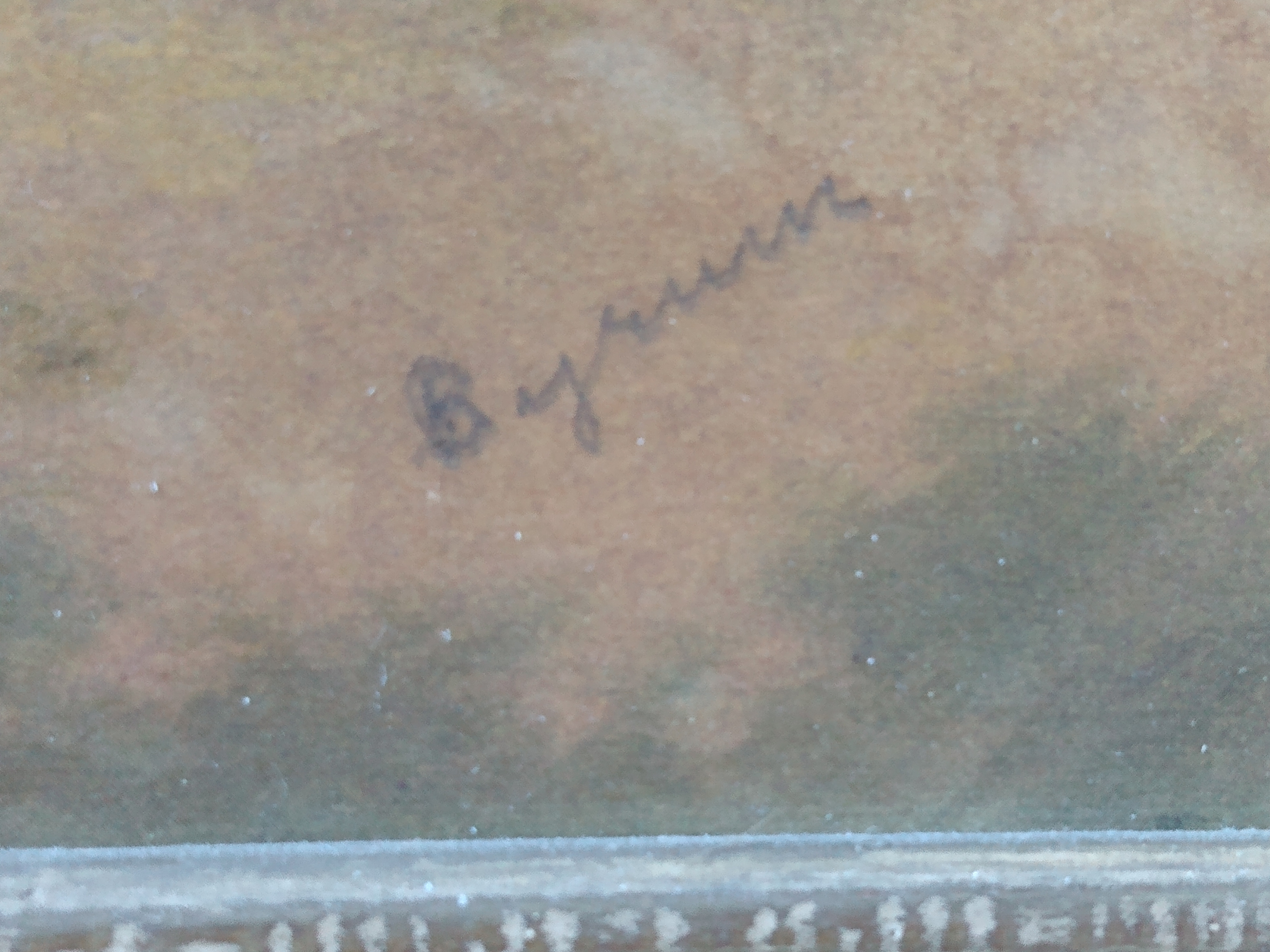 Ruthven Holmes Byrum print painting