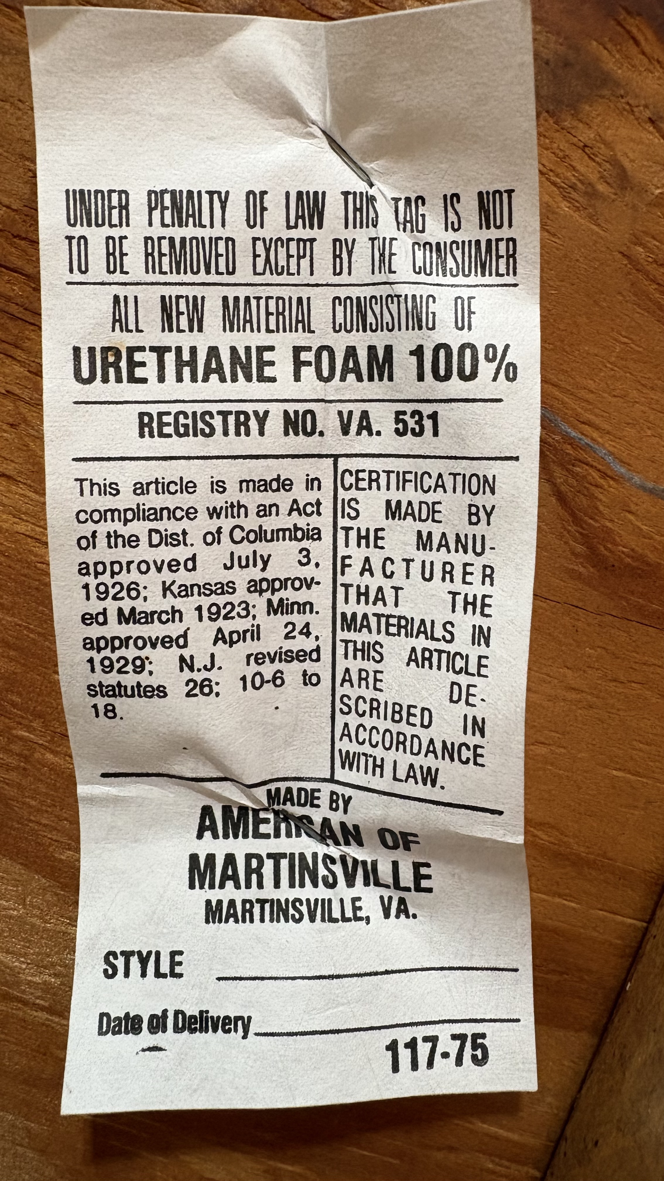 American of Martinsville Dining Chair Set - Thumbnail 2