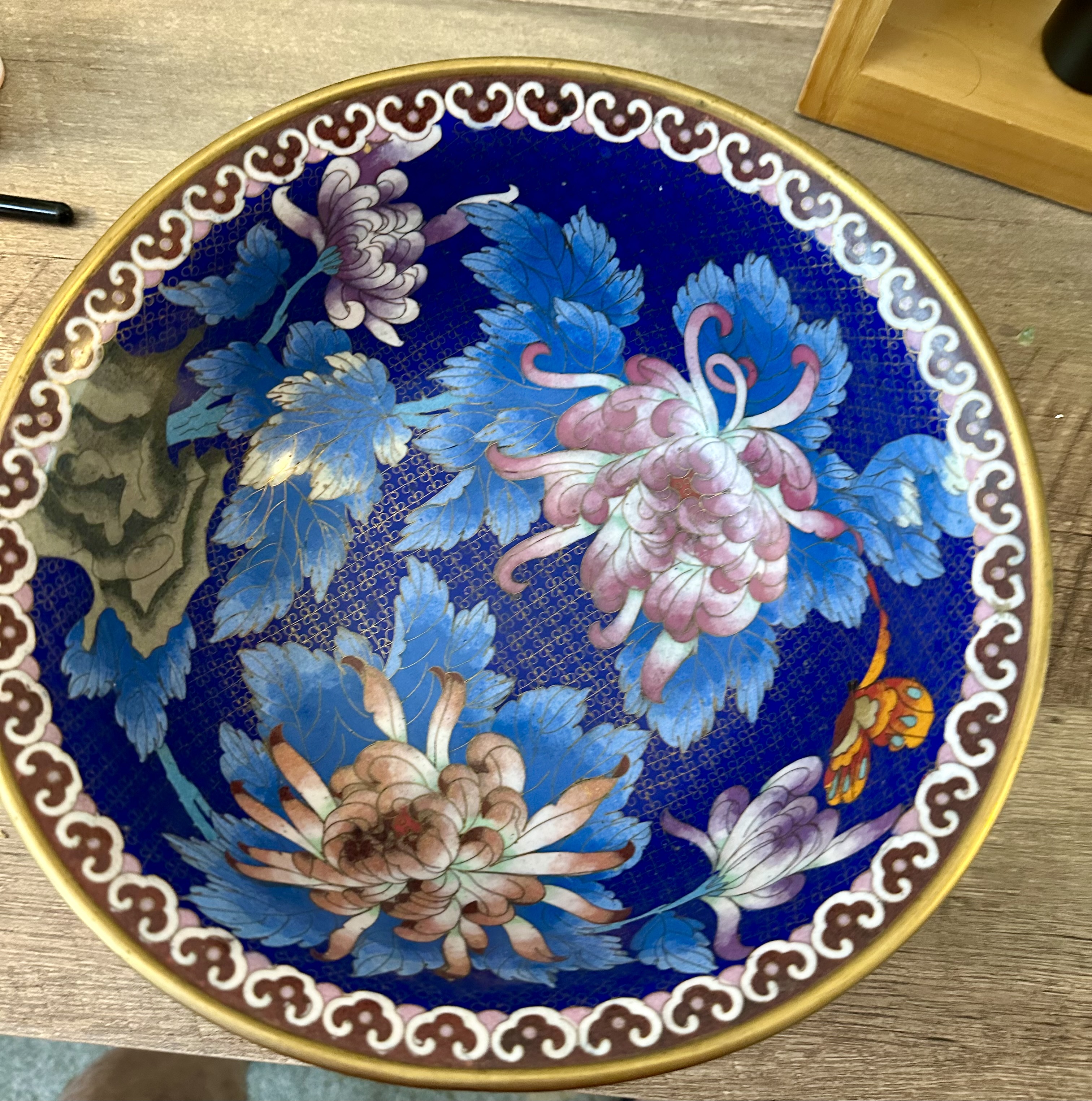Chinese Cloisonné Bowl