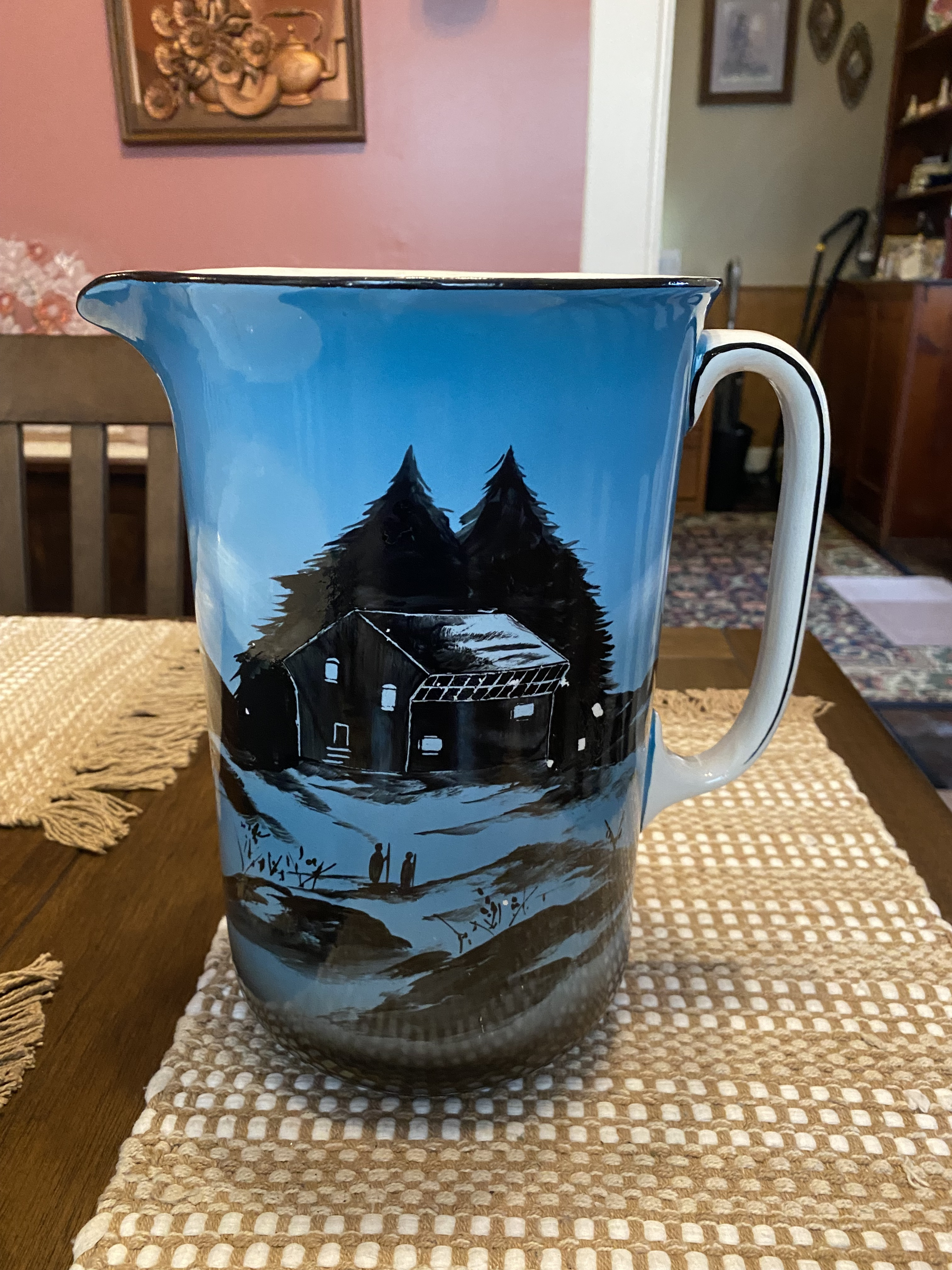 Pitcher and Bowl Set — appraisal value $75 - $125