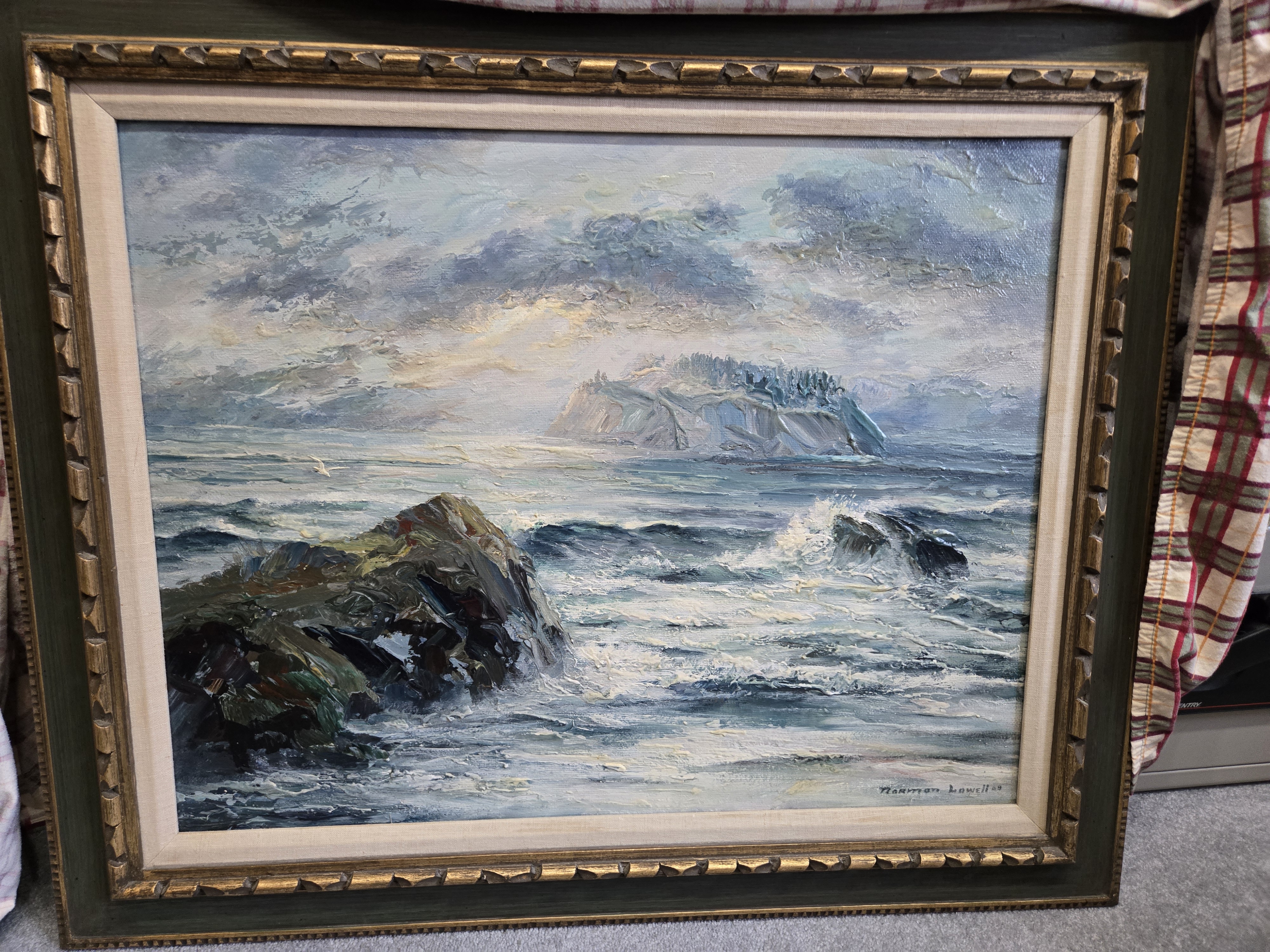 Norman Lowell "After the Storm"  — appraisal value $800 - $1,200