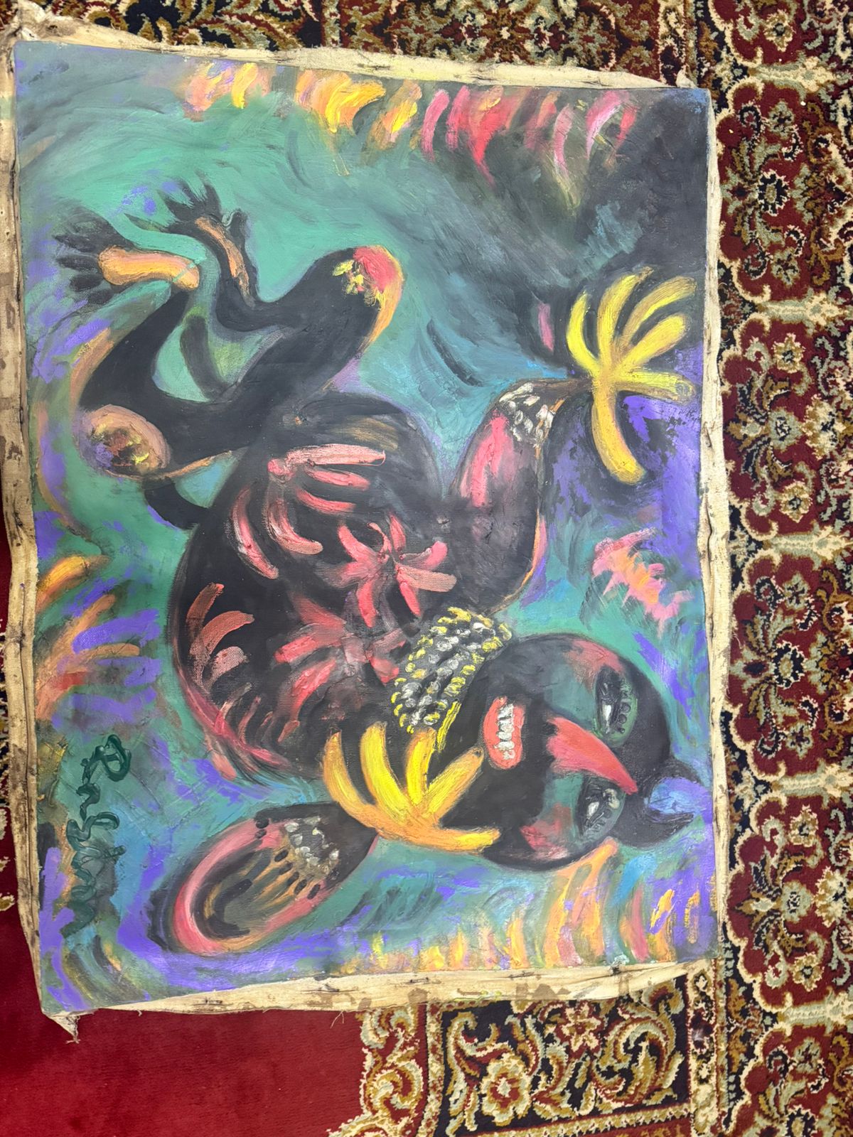 картина азербайджанского художника предварительно расим бабаев