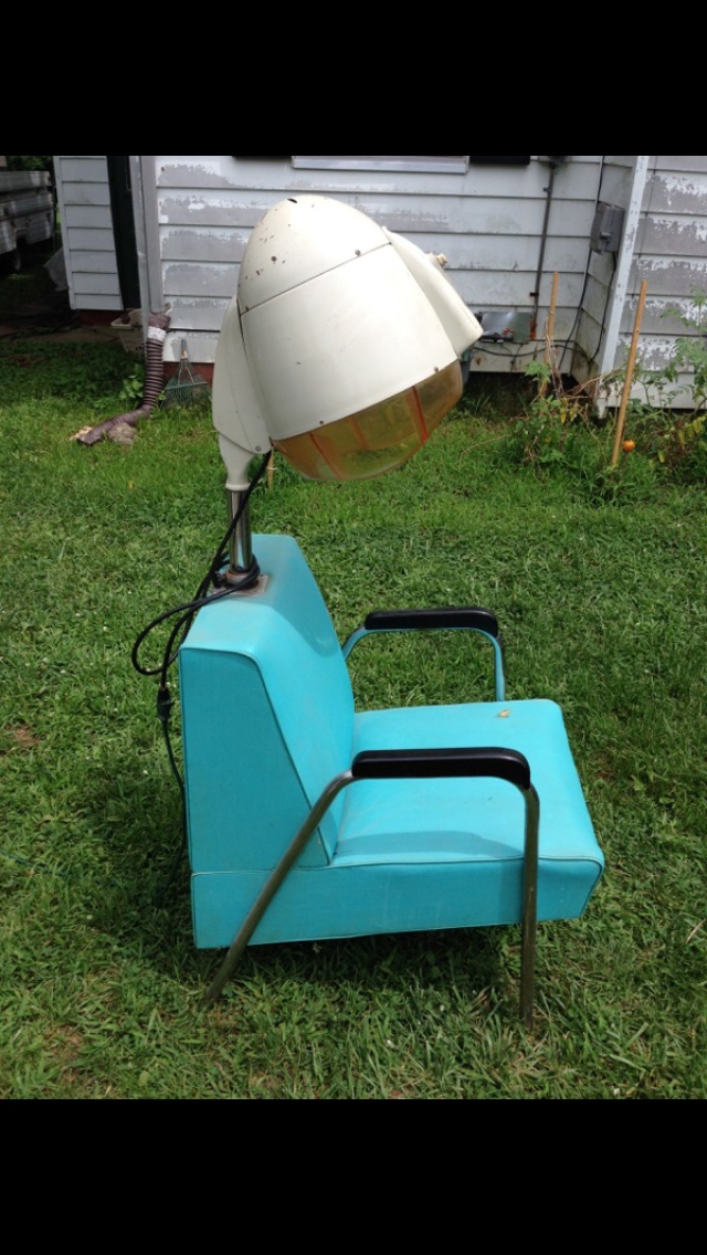 Old Hair Dryer/Chair Combo — appraisal value 