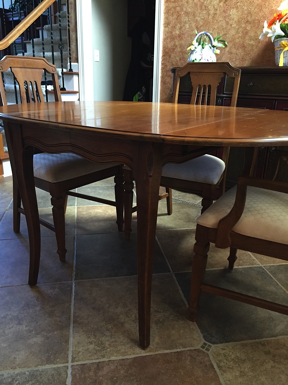 Drexel Peasant Provincial Dining Room Set InstAppraisal