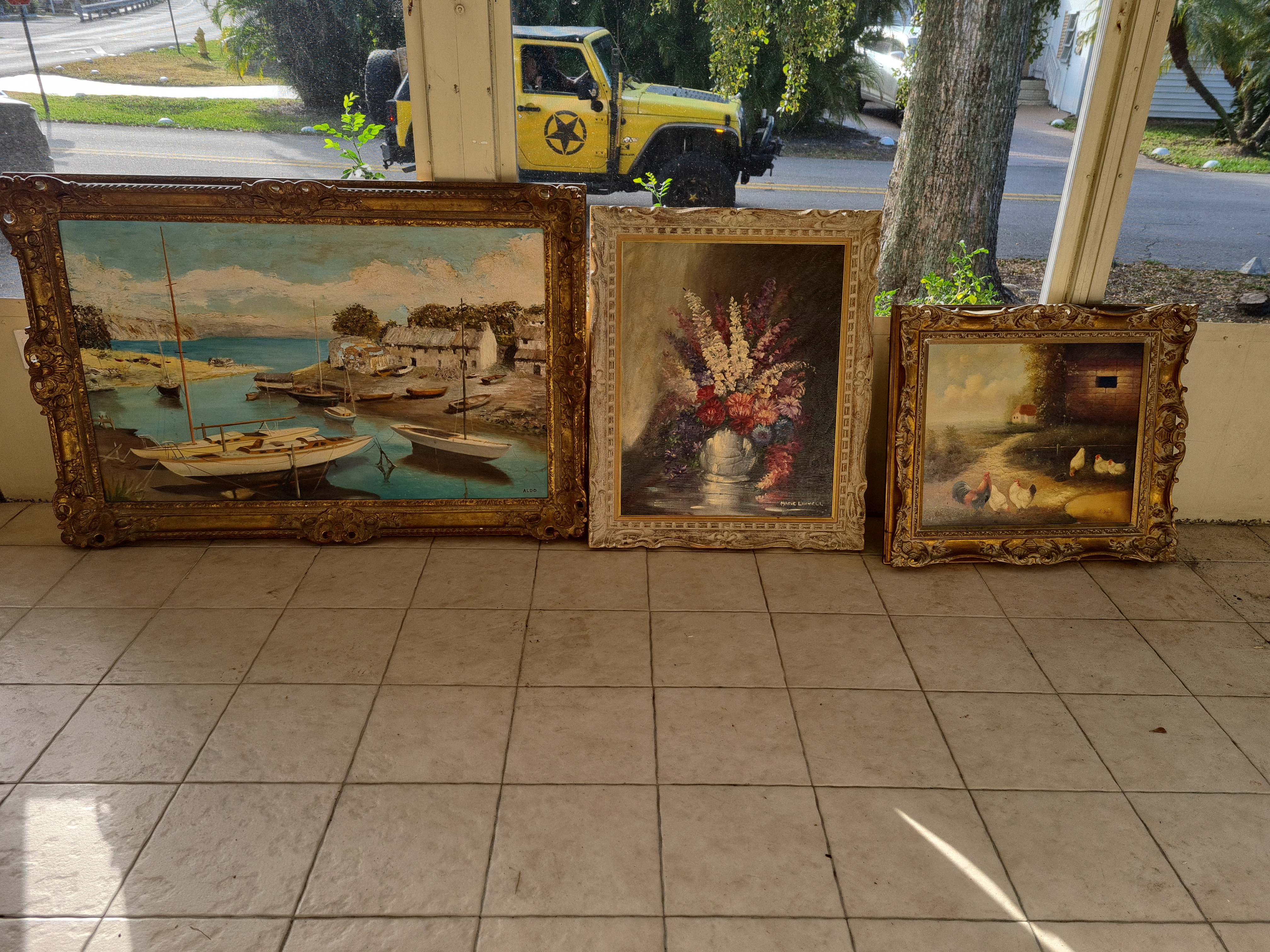 Vintage Oil Paintings — appraisal value $175 - $425