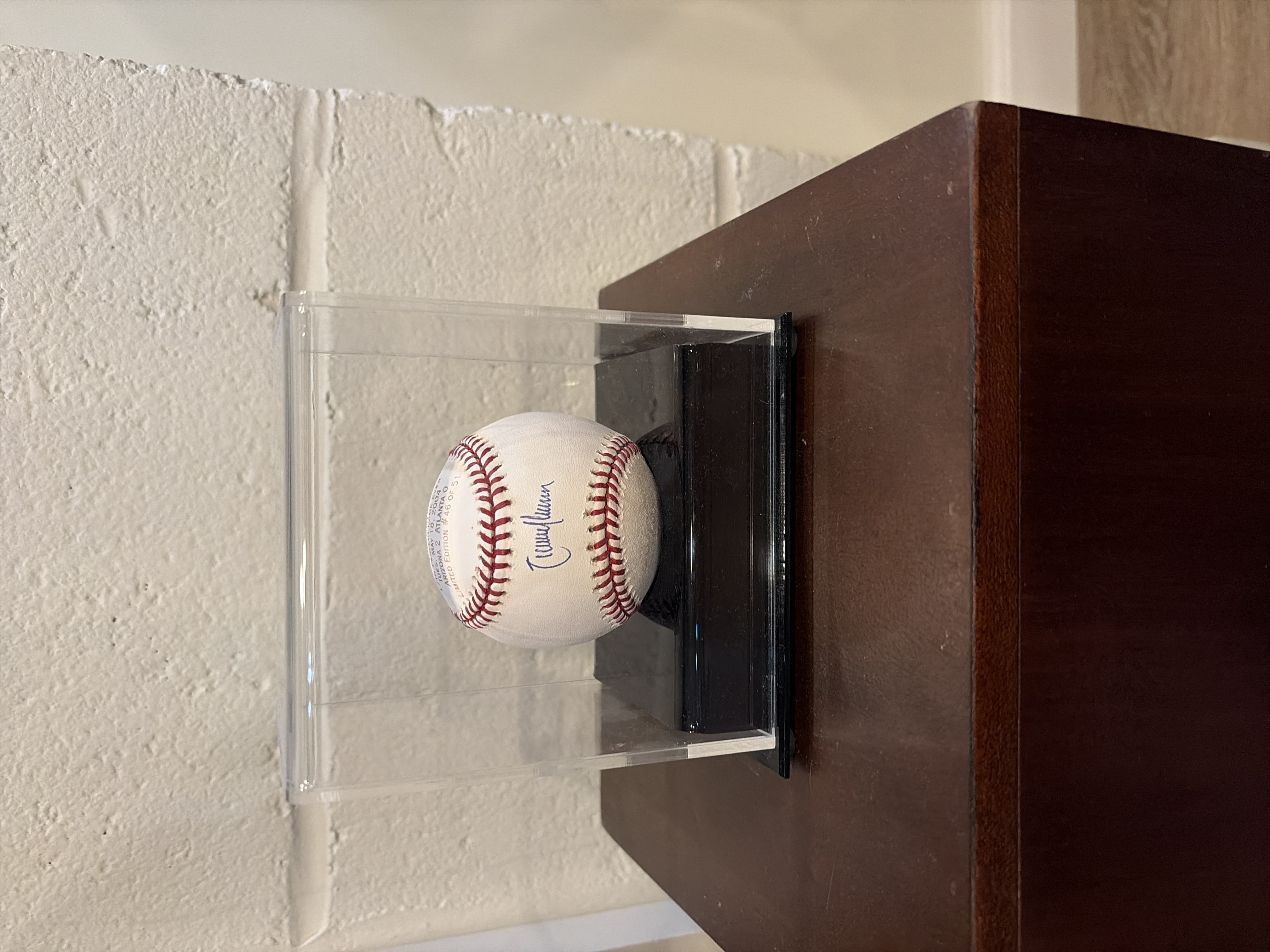 Randy Johnson Signed Baseball by Rawlings