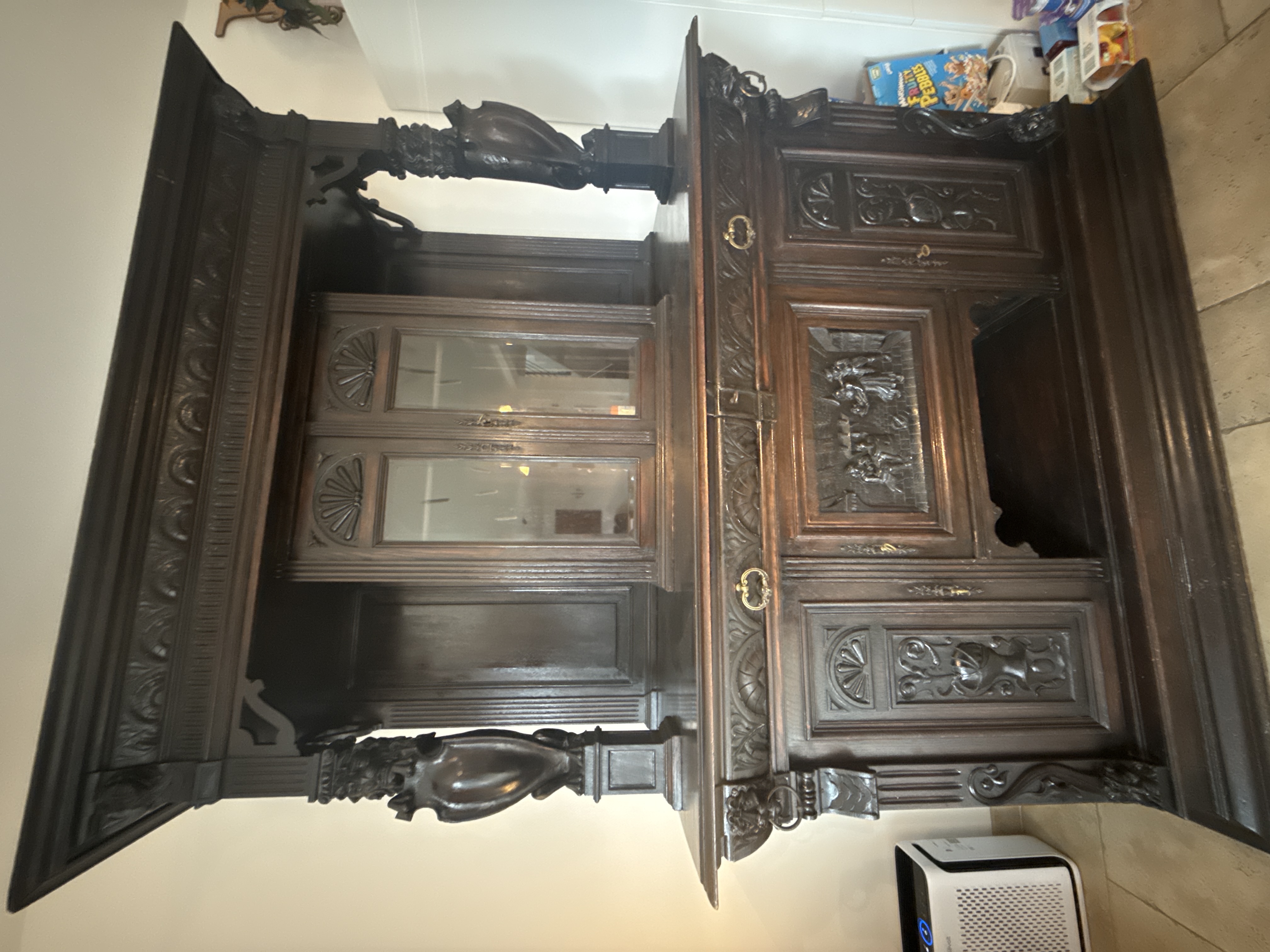 Antique Wooden Hutch