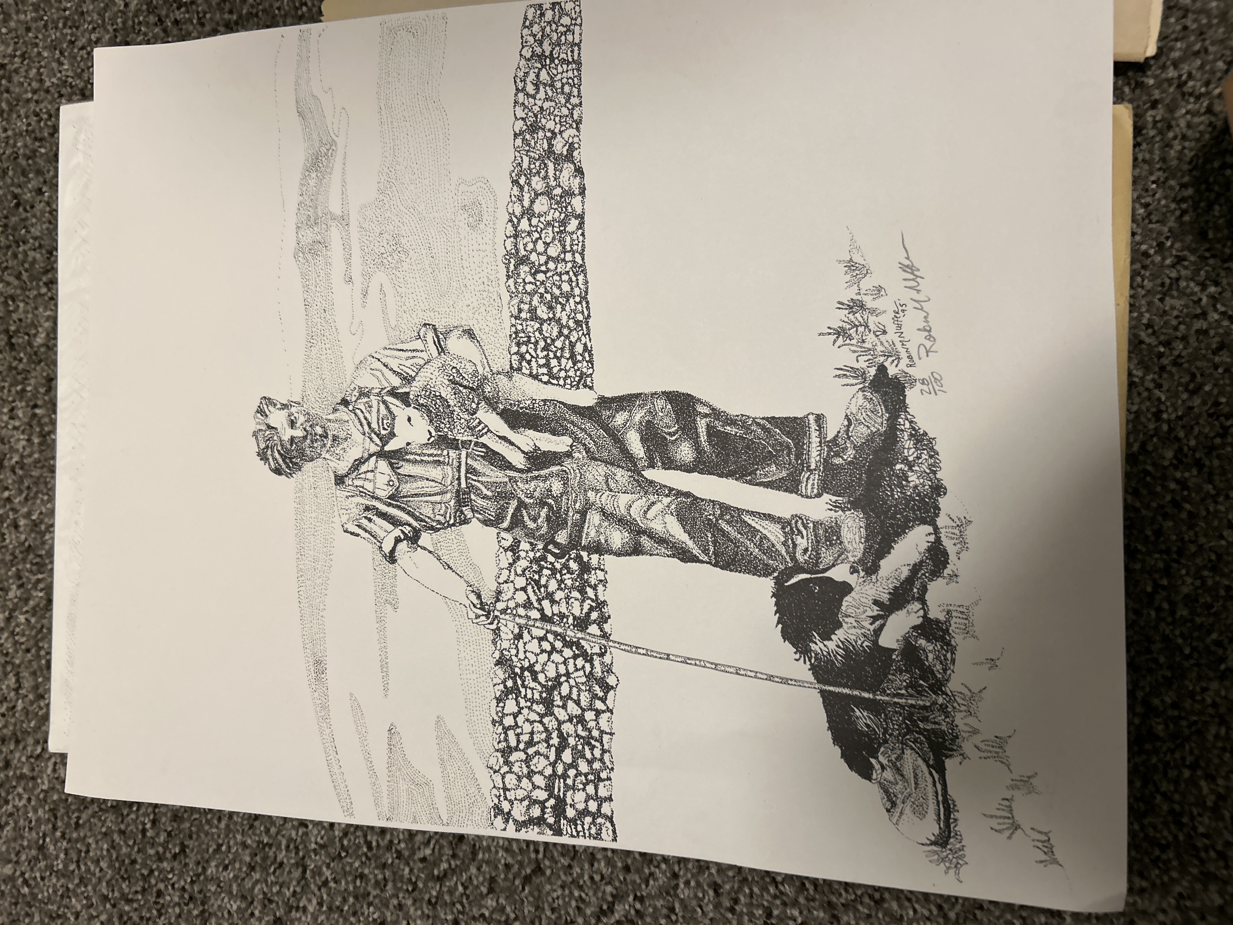 Drawing by Robert Miller