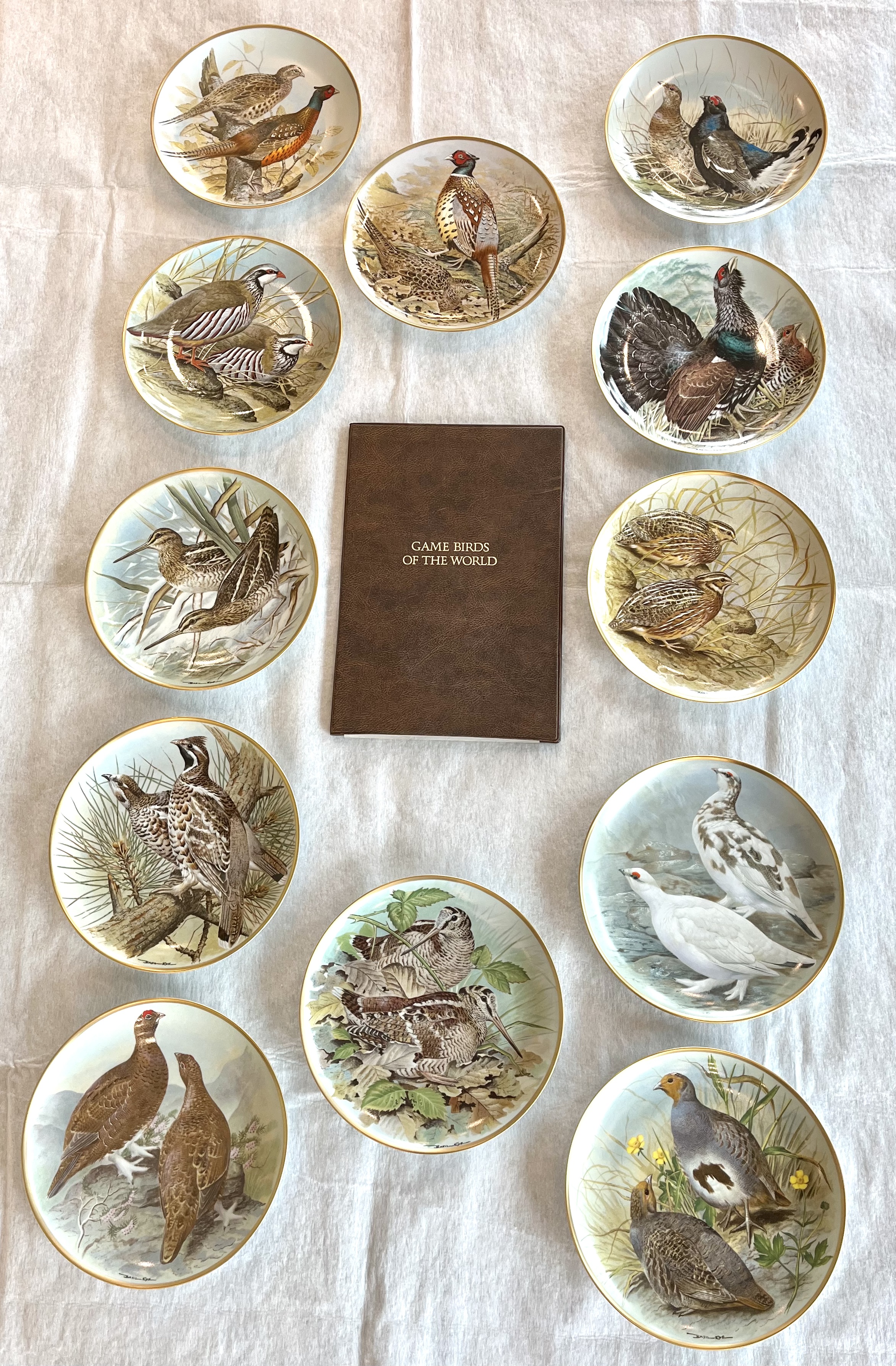 Game of Birds of the World (Franklin Porcelain)