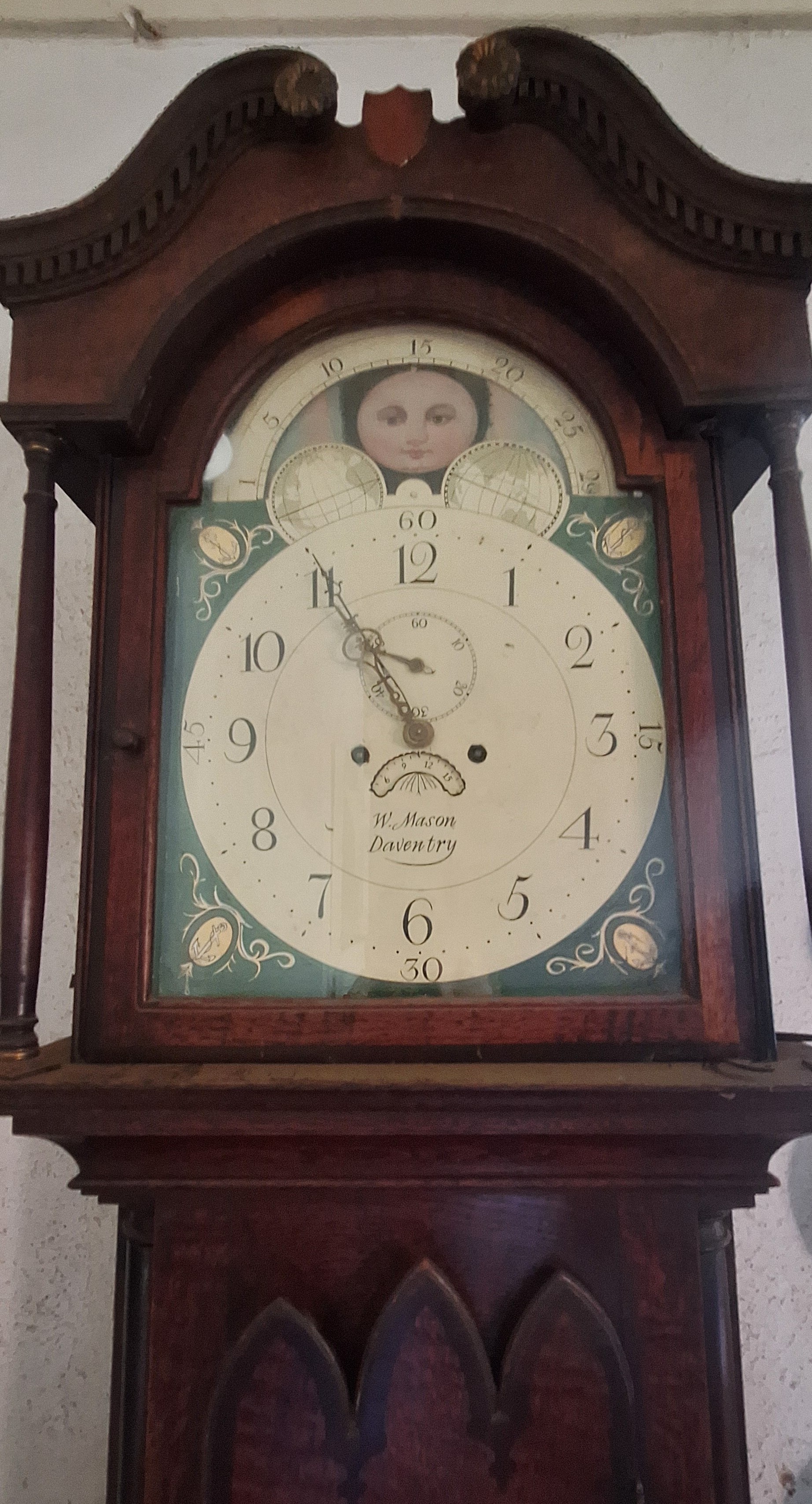 Grandfather Clock by W. Mason Daventry
