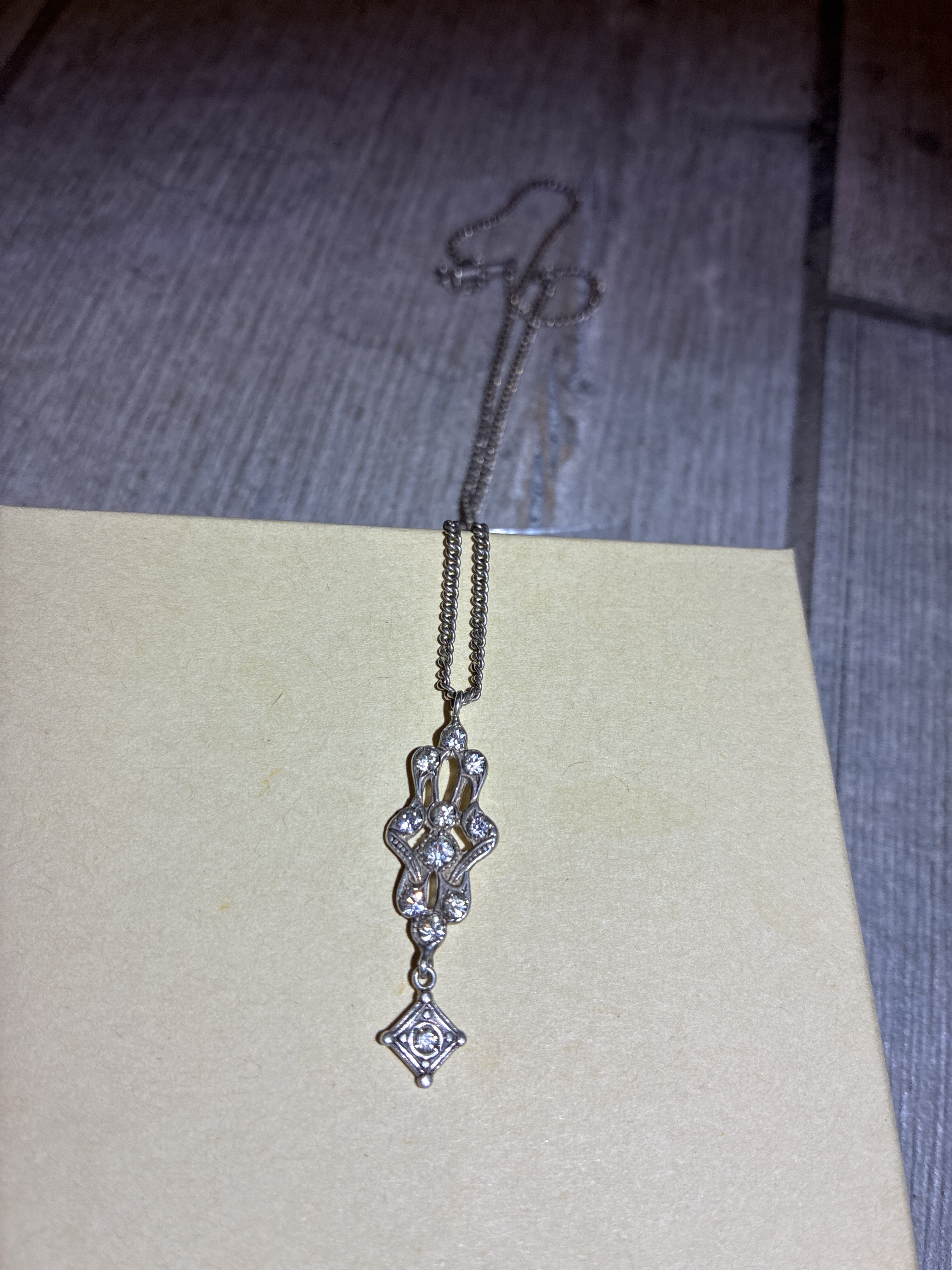 Vintage Sterling Silver Necklace