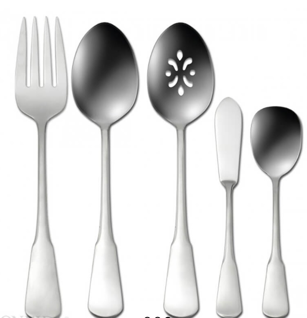 Oneida Colonual silver cutlery set