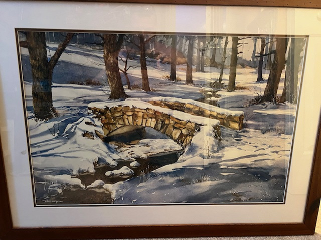 William Mangum Watercolor Painting