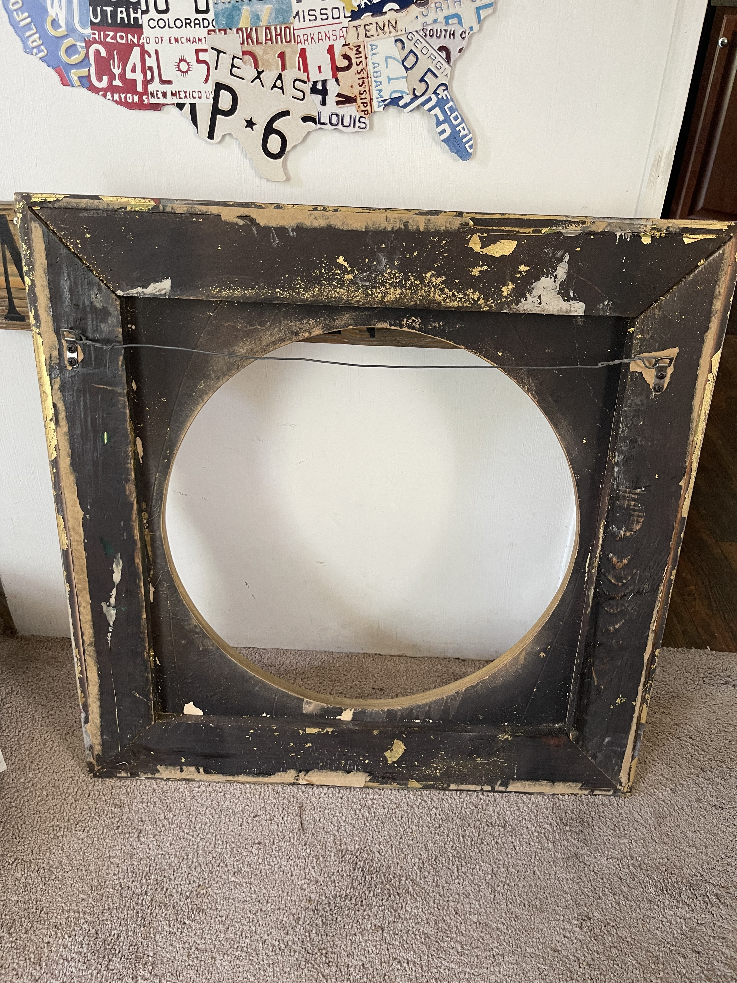 Large Antique Gold Gilded Frame