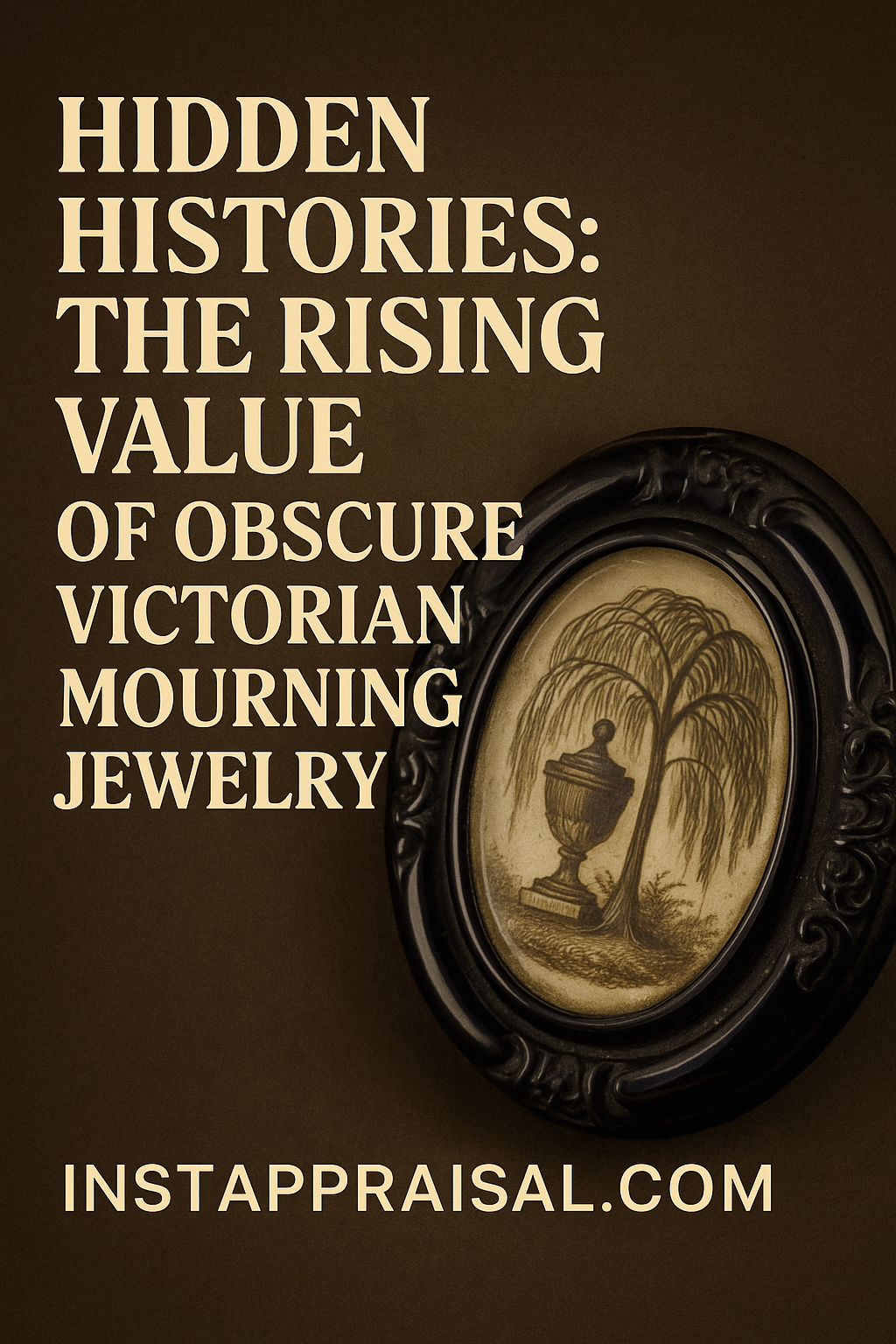 Hidden Histories: The Rising Value of Obscure Victorian Mourning Jewelry