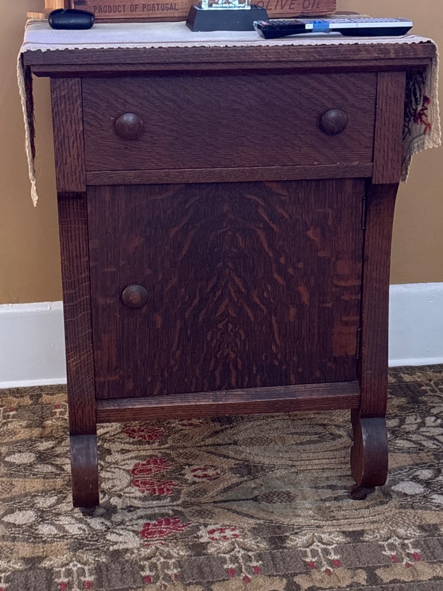Antique Oak Side Table