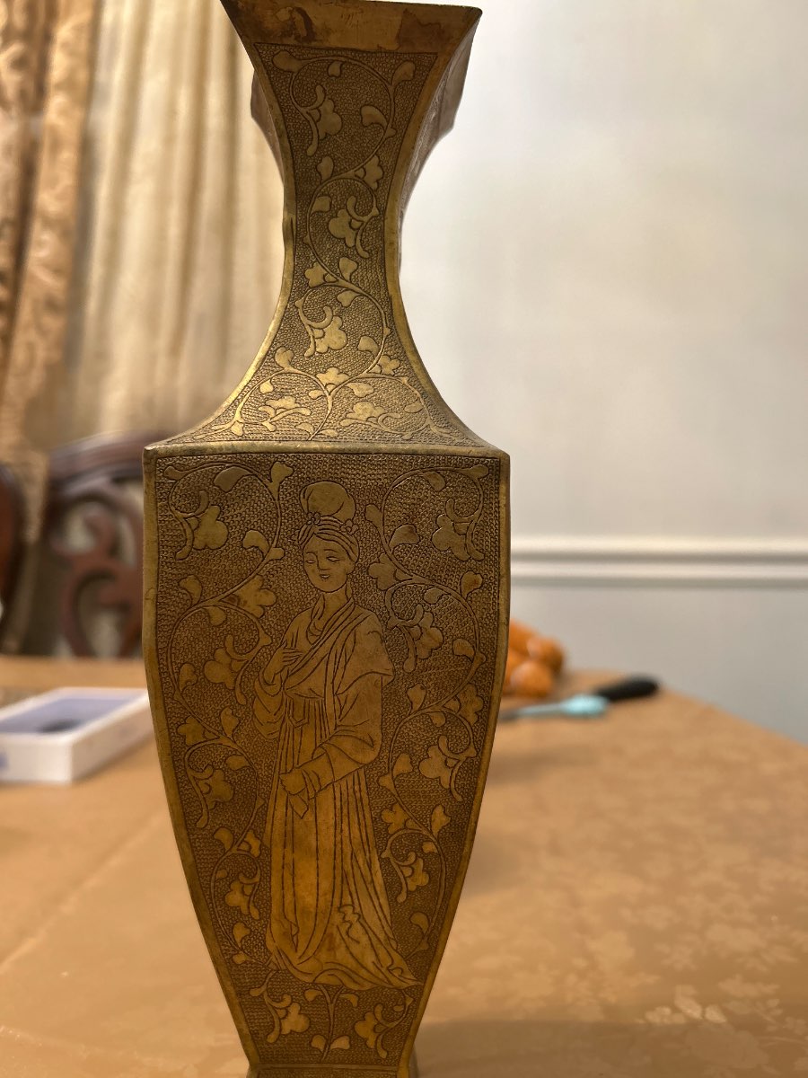 Antique Asian-Inspired Vase