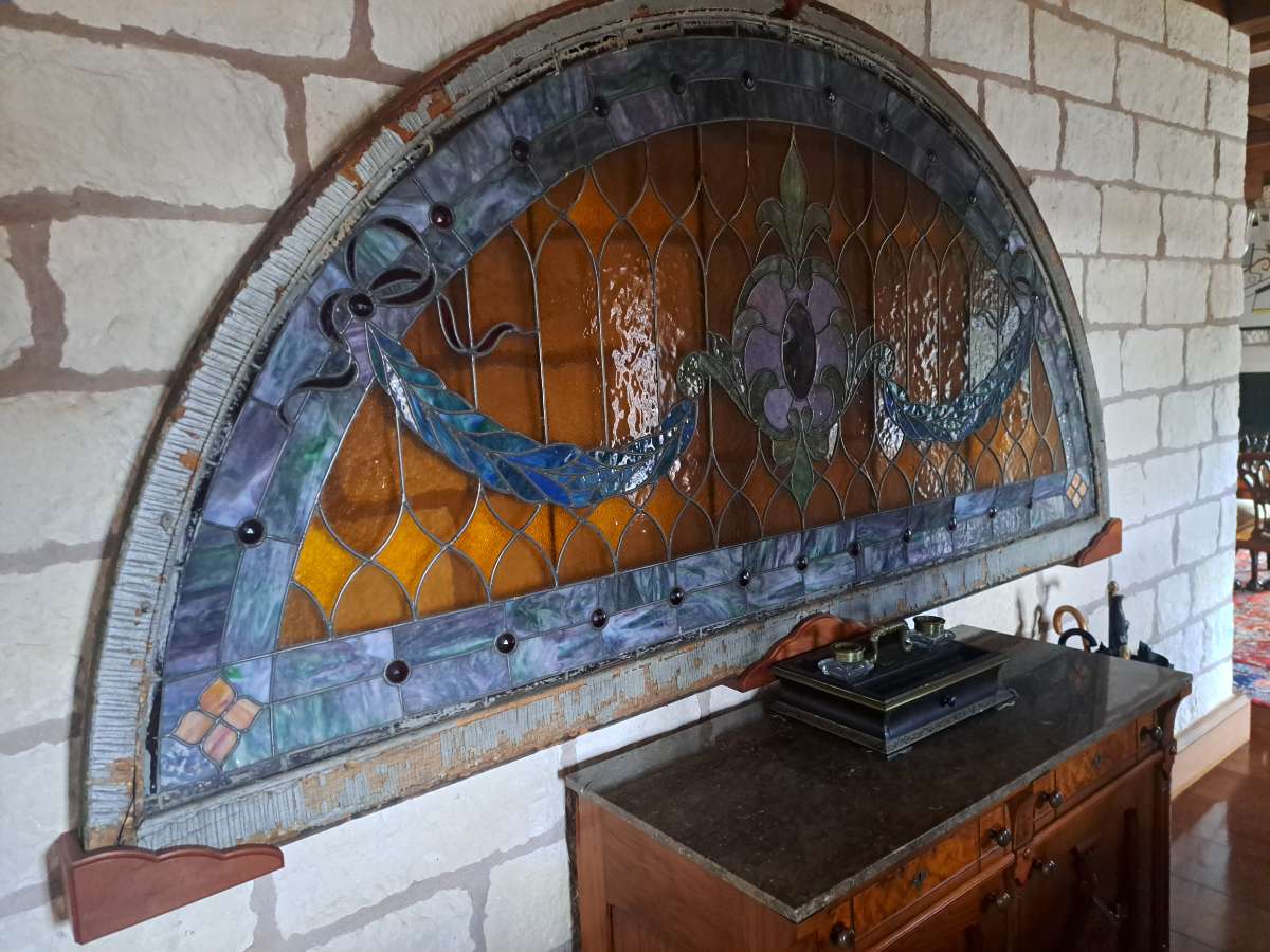 Stained Glass Window Panel