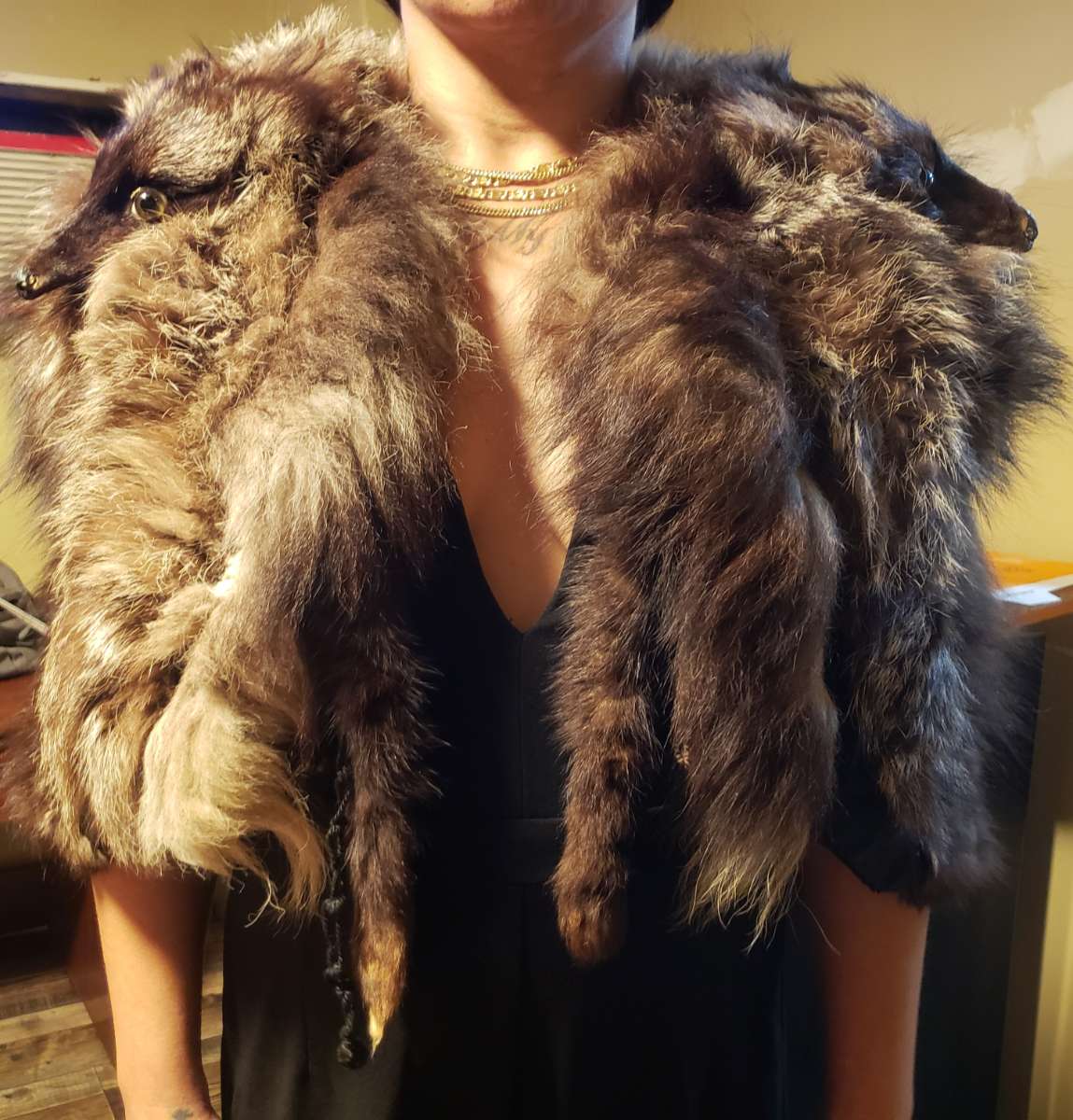Vintage Fur Stole