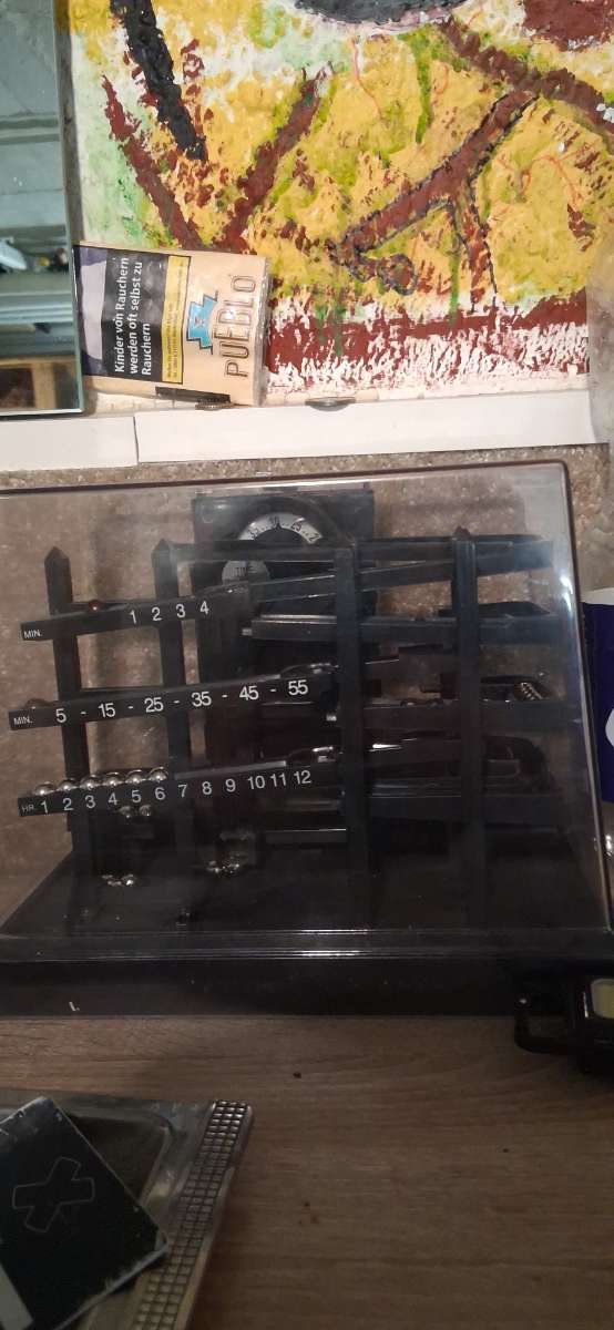 Vintage Hobbs Time Clock