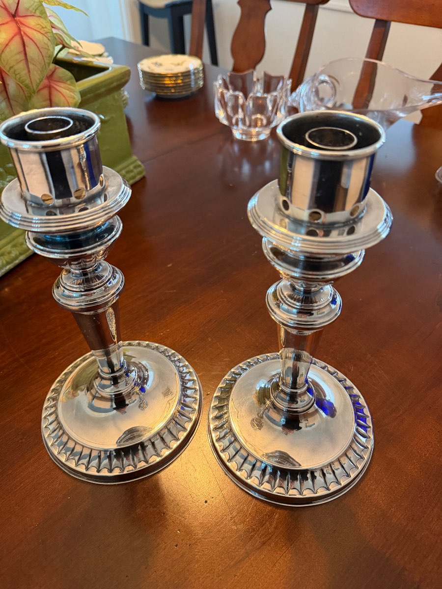 Gorham Silver Candlesticks