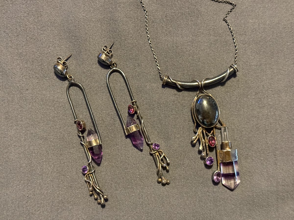 Artisan Silver Jewelry Set