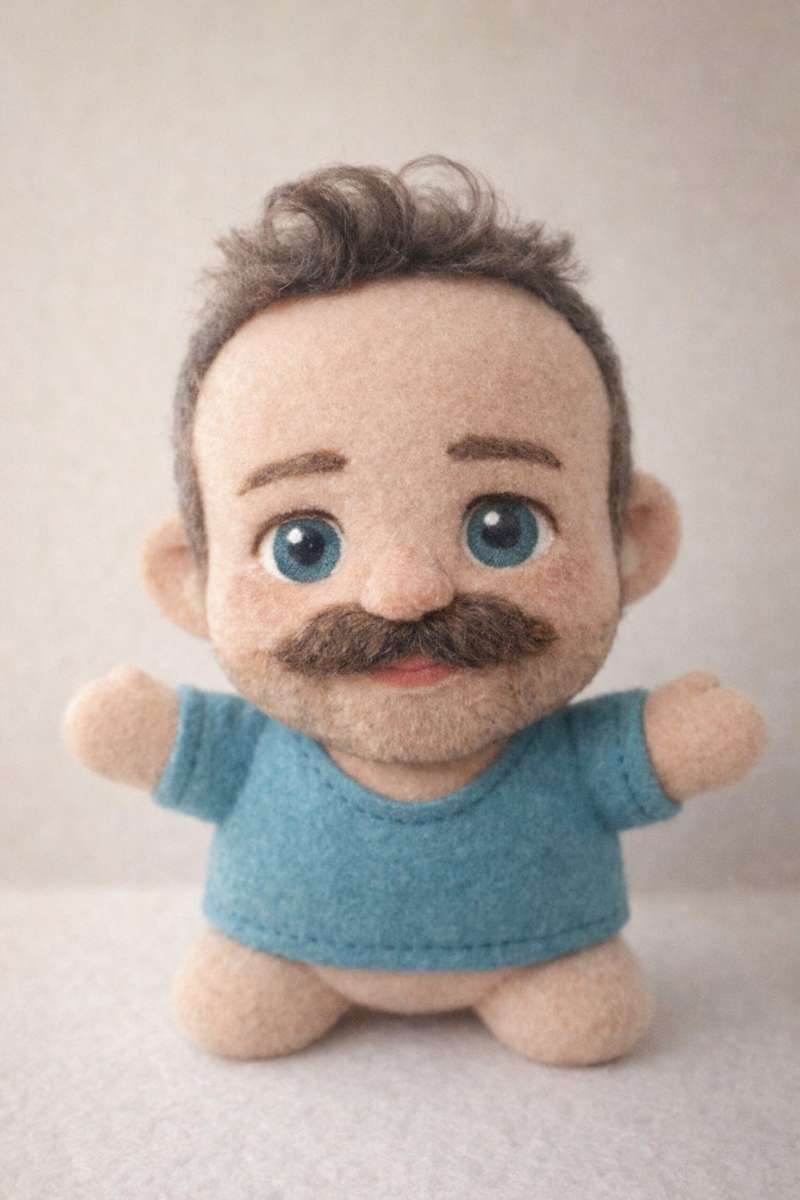 Handmade Felt Doll