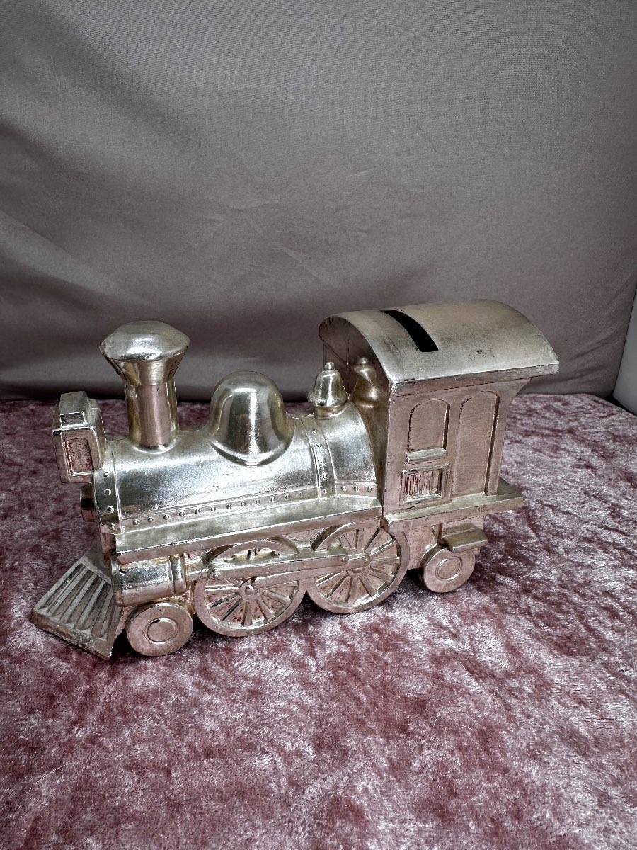 Leonard Silver Train Bank