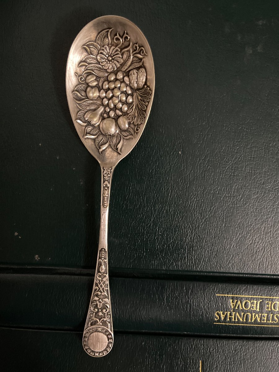 Decorative Silver Spoon
