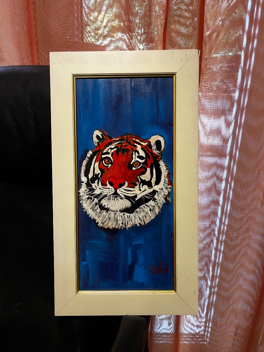 Tiger Portrait Painting