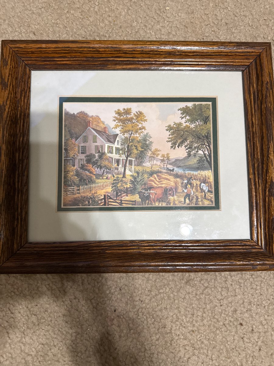 Framed Landscape Print