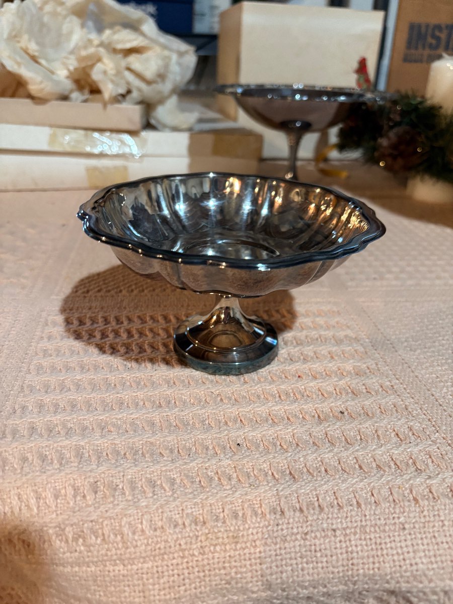Silver-Plated Compote
