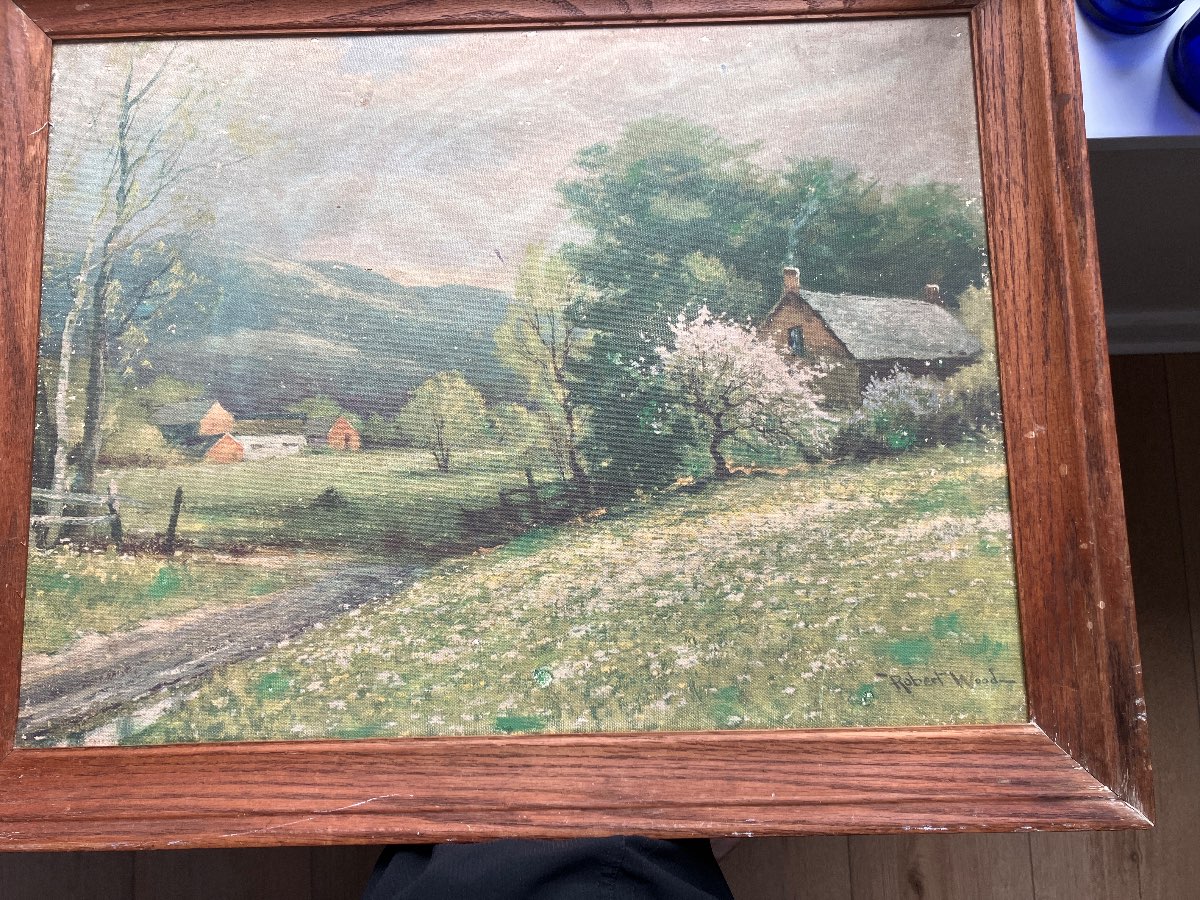 Landscape Oil Painting by Robert Wood