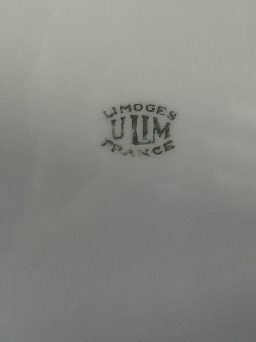 JLM Limoges Porcelain Plates