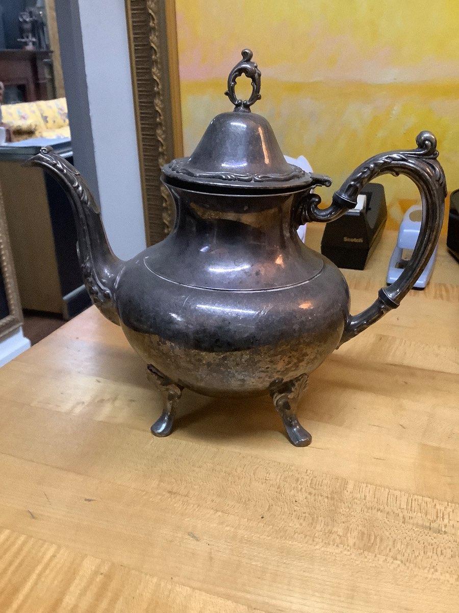 Vintage Sterling silver teapot