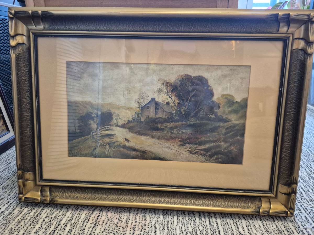 Landscape Oil Painting by M. Moore