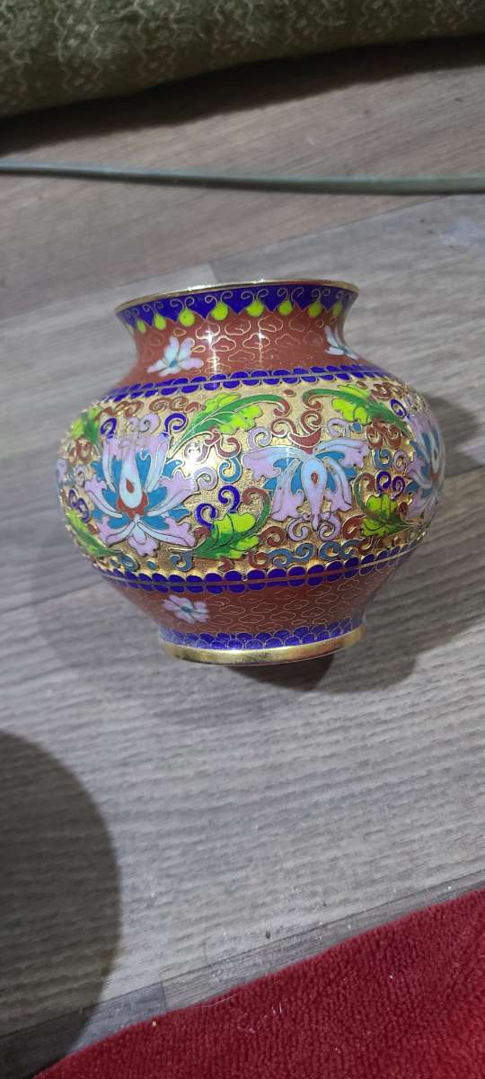 Chinese Cloisonné Vase