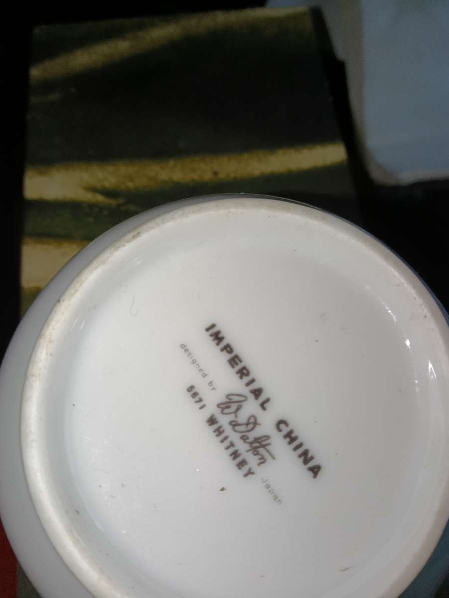 Imperial China Plate by Whitney — appraisal value $30 - $60