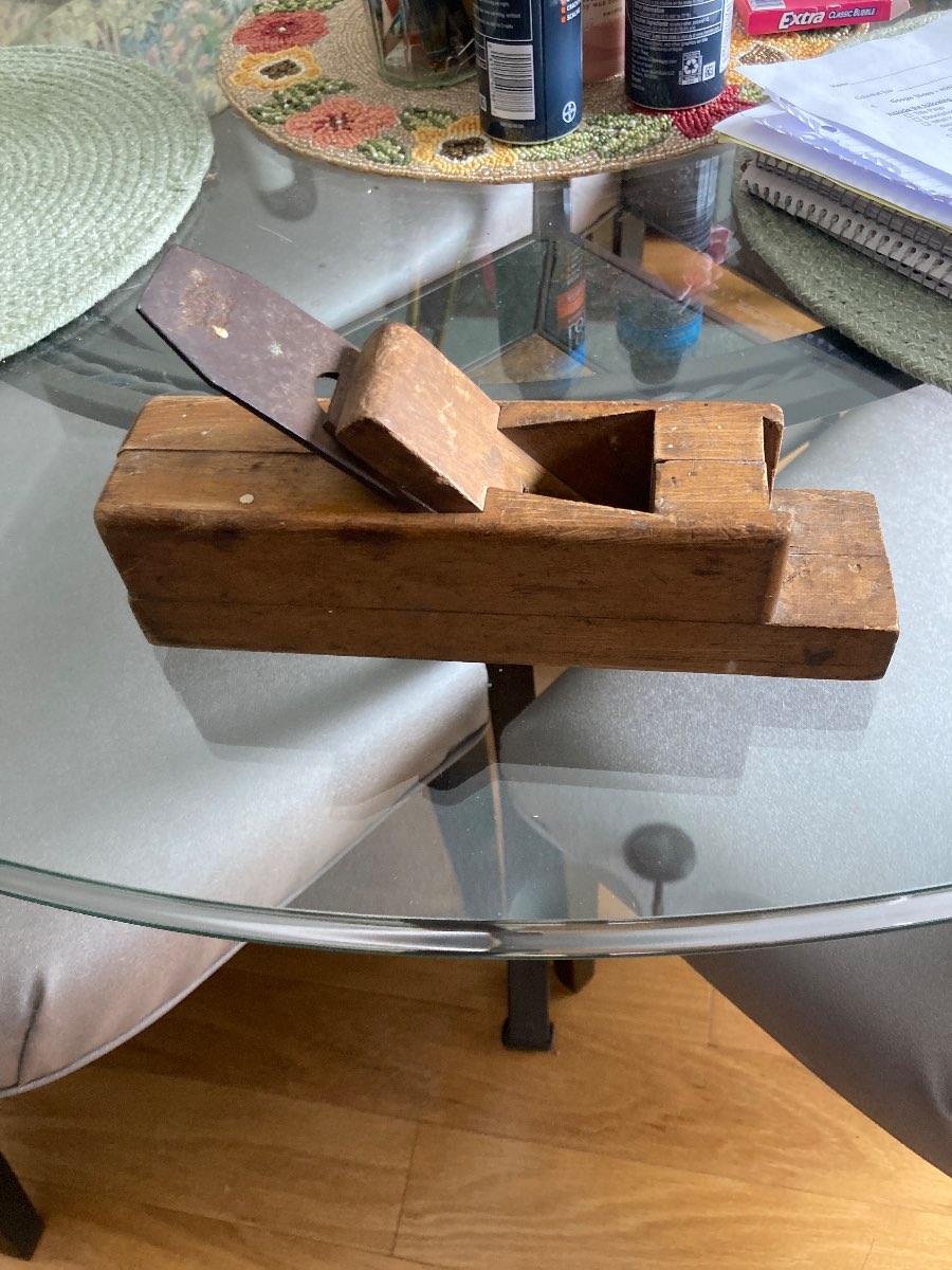 19th Century Wooden Hand Plane — appraisal value $75 - $125