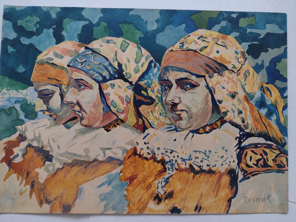 Watercolor Painting by Rusnak — appraisal value $100 - $150